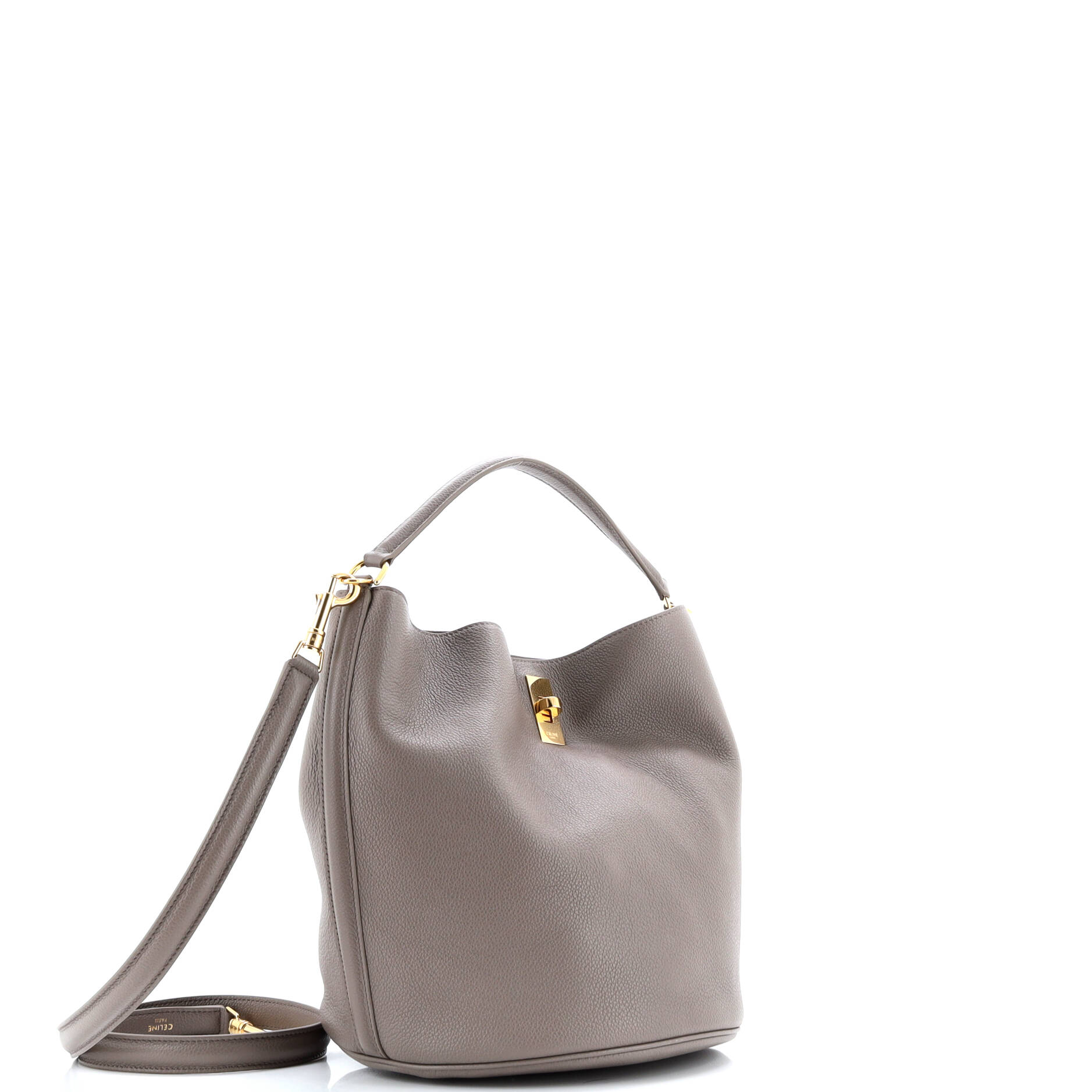 Pre-Loved Celine Bucket 16 Bag Leather - Image 3