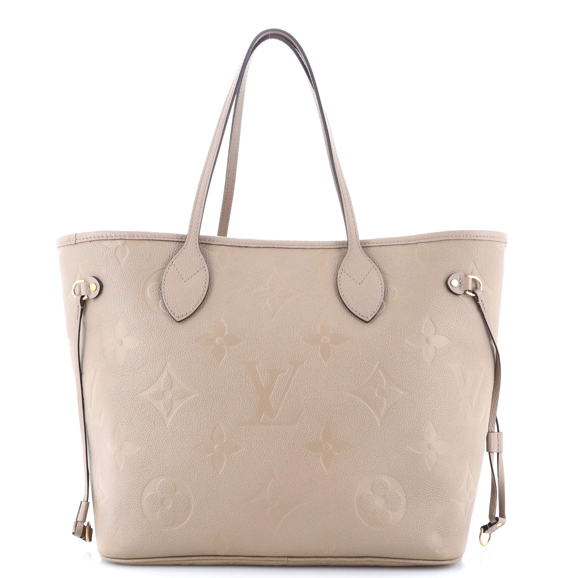 Pre-Loved Louis Vuitton Neverfull NM Tote Monogram Empreinte Giant MM - Image 3