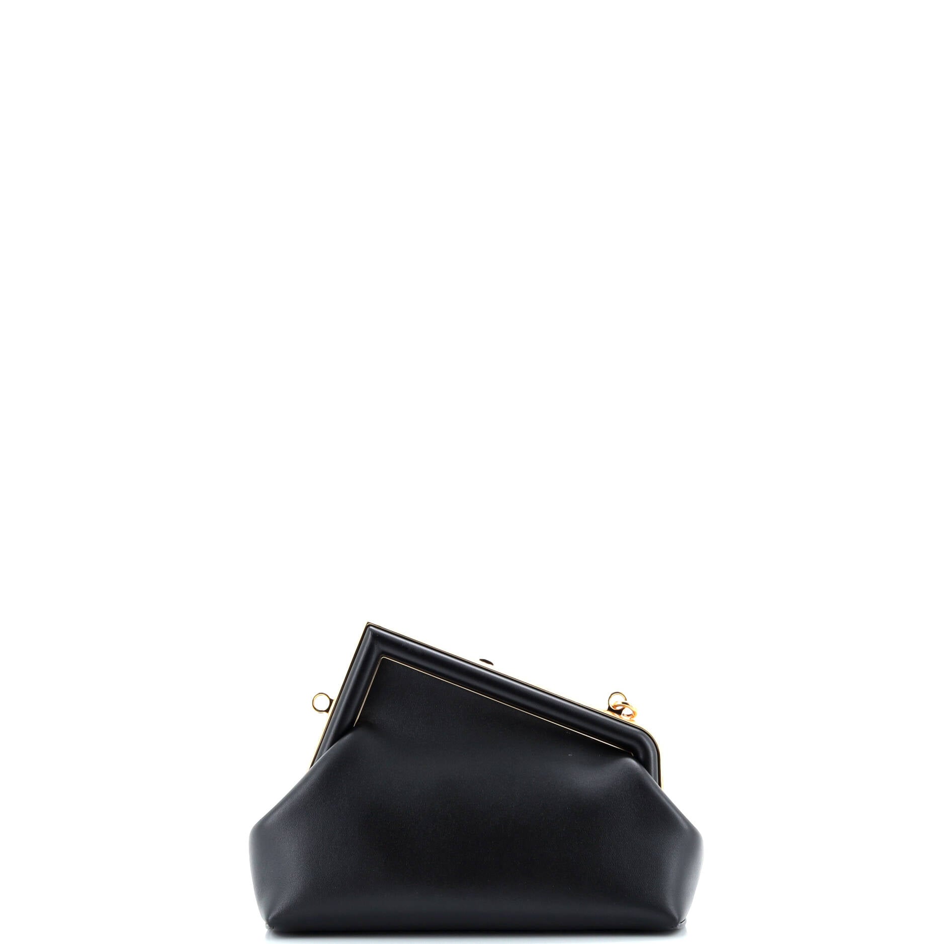 Pre-Loved Fendi First Bag Leather Small - Image 3