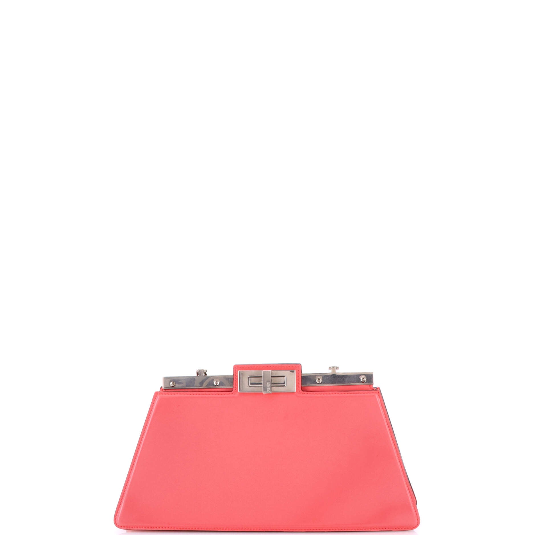 Pre-Loved Fendi Peekaboo Cut Bag Leather Medium - Image 3