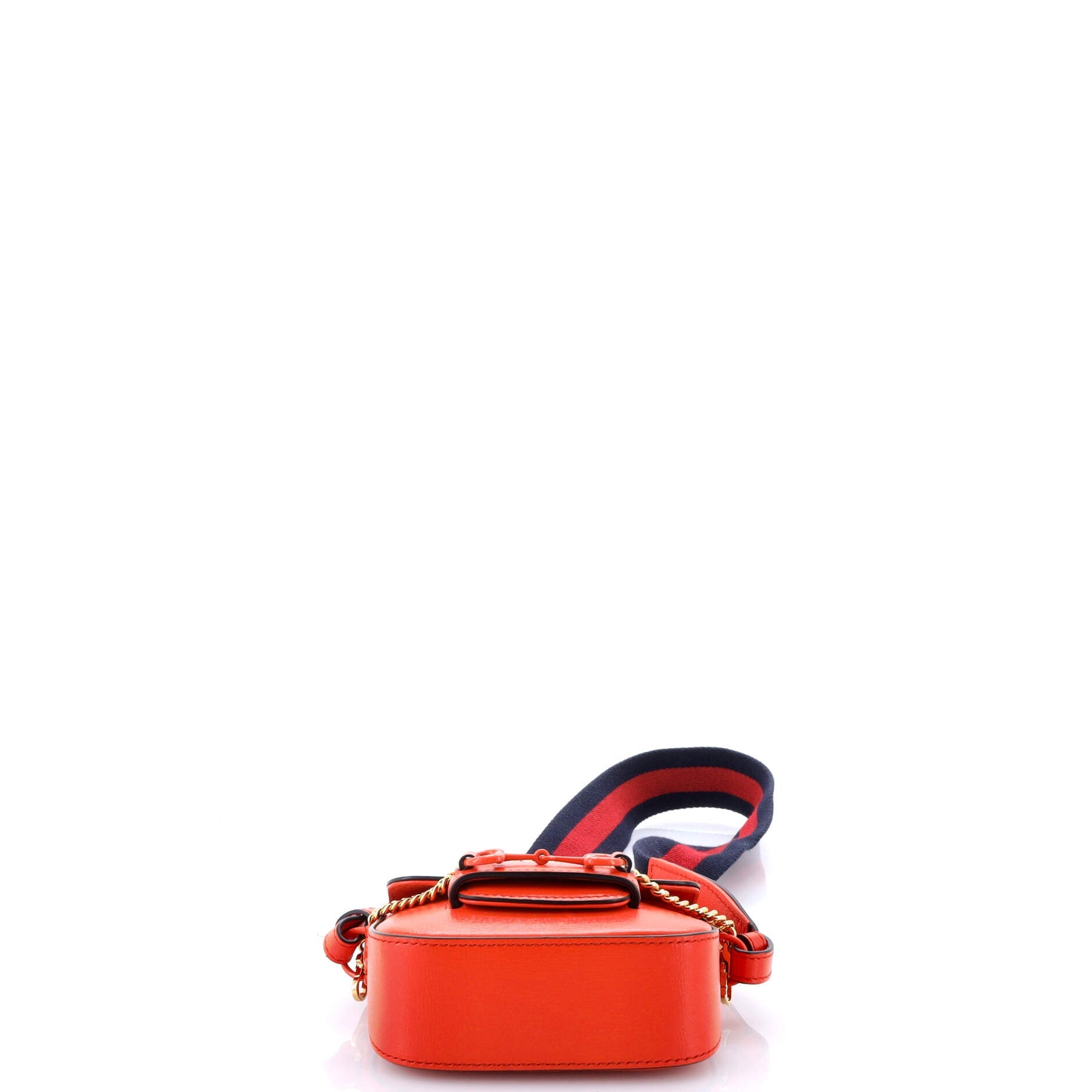 Pre-Loved Gucci Horsebit 1955 Shoulder Bag Leather Super Mini - Image 4