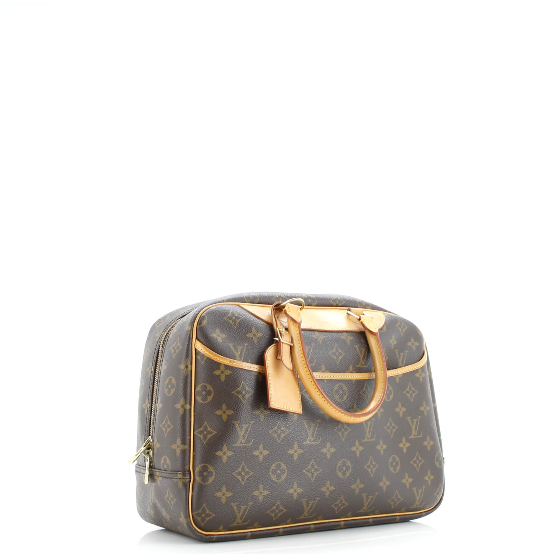 Pre-Loved Louis Vuitton Deauville Handbag Monogram Canvas - Image 3