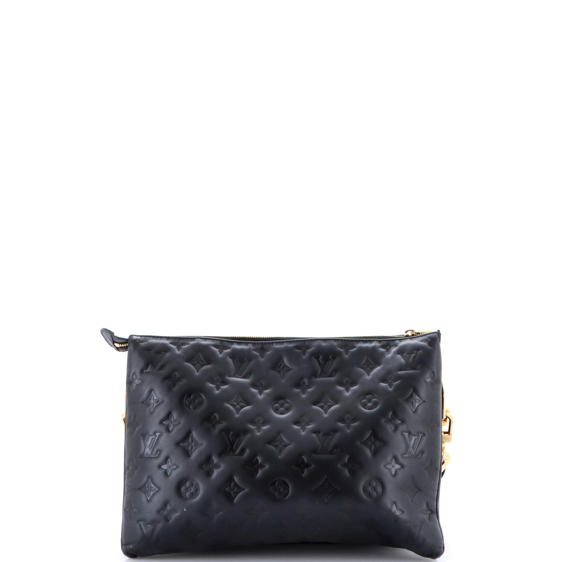 Pre-Loved Louis Vuitton Coussin Bag Monogram Embossed Lambskin MM - Image 3