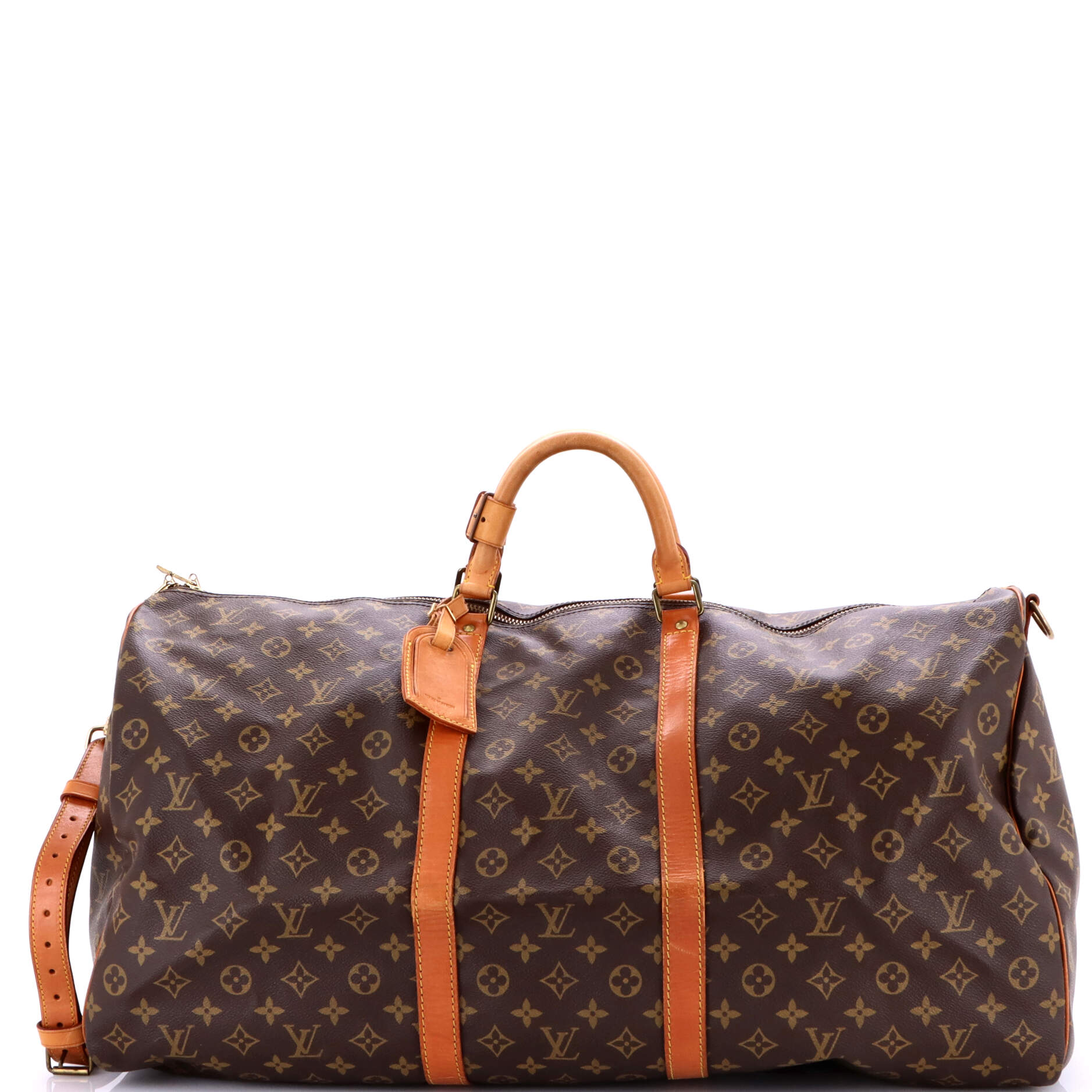 Pre-Loved Louis Vuitton Keepall Bandouliere Bag Monogram Canvas 60