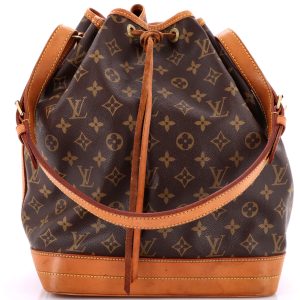 Pre-Loved Louis Vuitton Noe Handbag Monogram Canvas Large