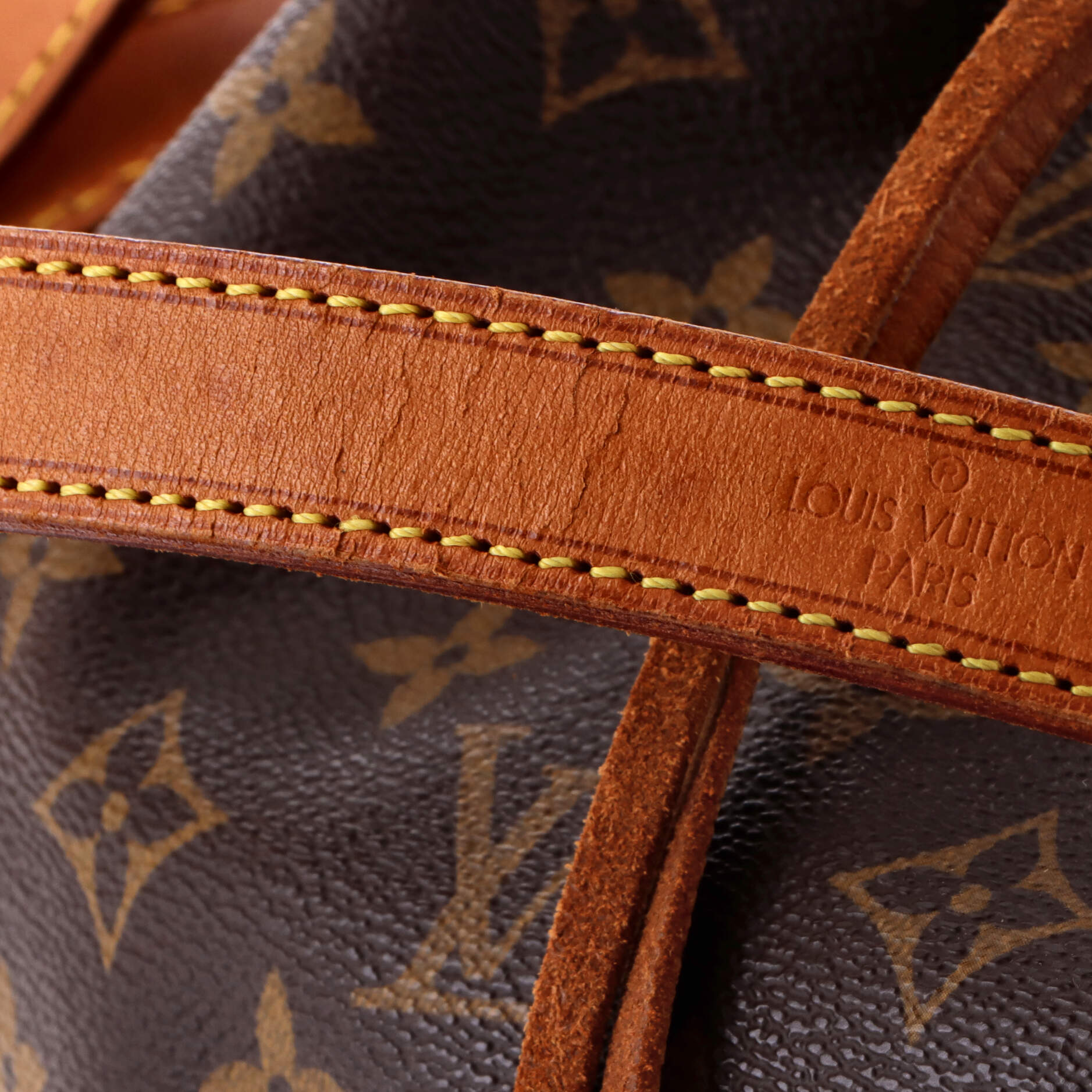 Pre-Loved Louis Vuitton Noe Handbag Monogram Canvas Large - Image 8