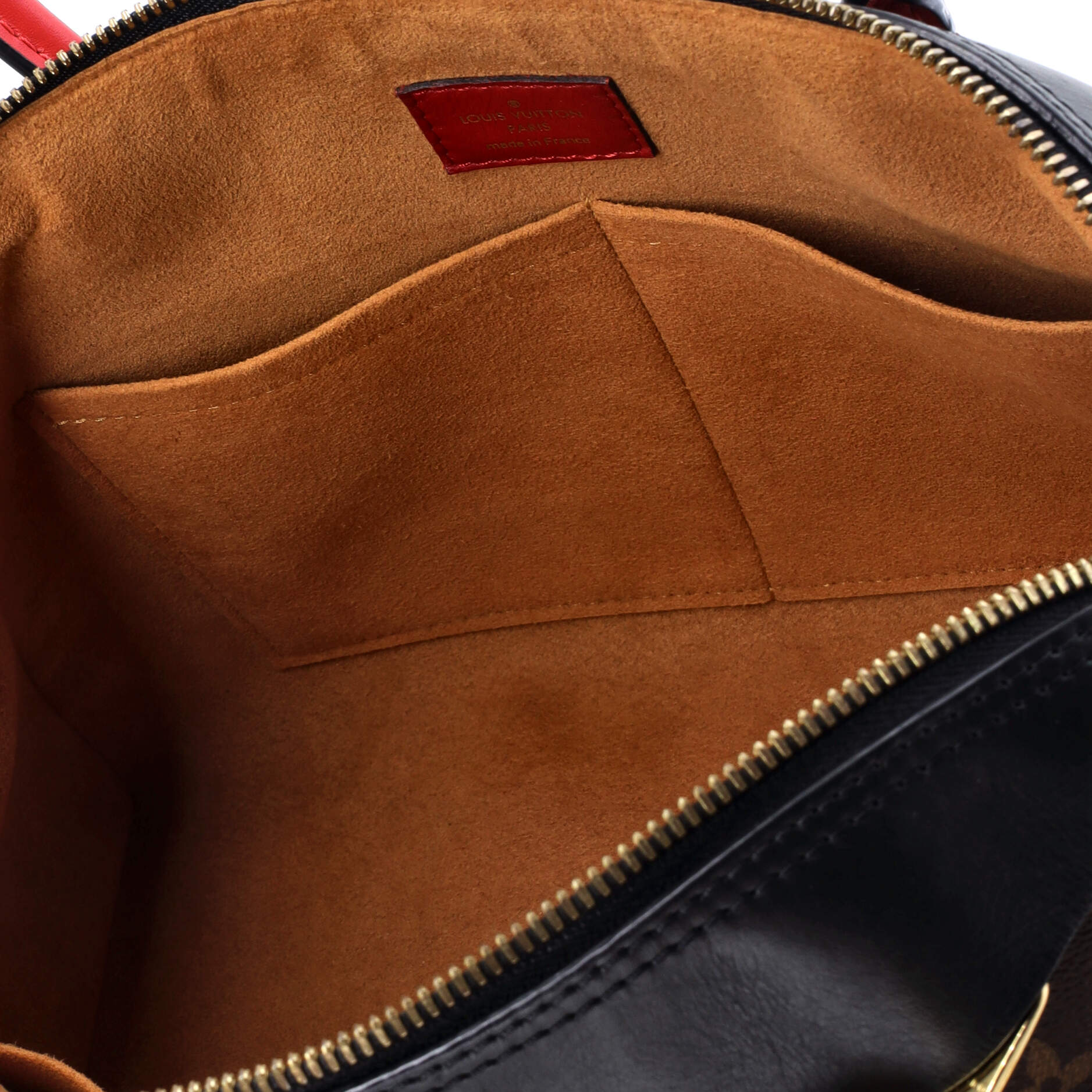 Pre-Loved Louis Vuitton Tuileries Handbag Monogram Canvas with Leather - Image 5