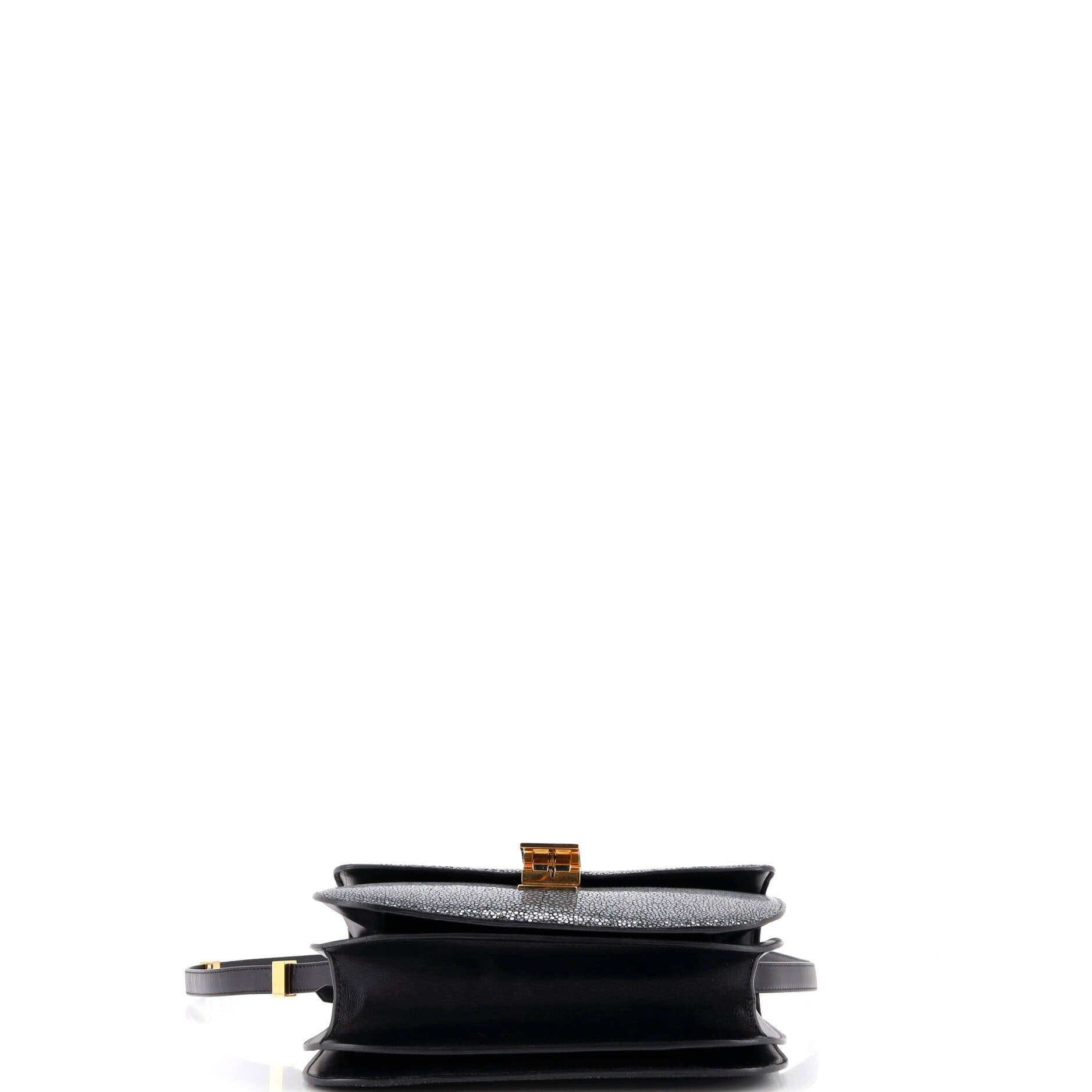 Pre-Loved Celine Classic Box Bag Stingray Medium - Image 4