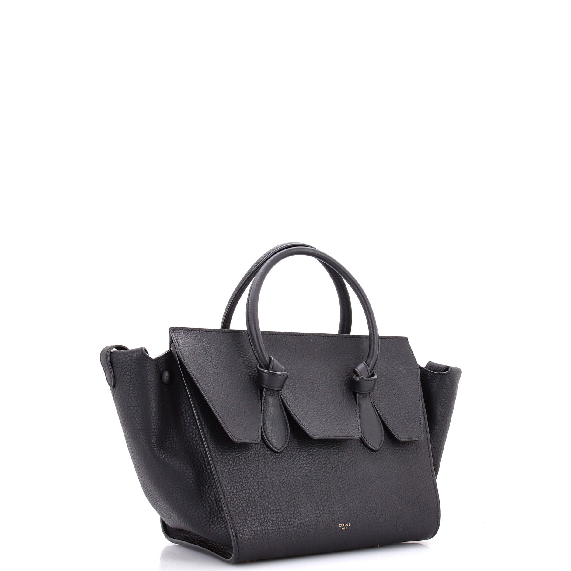Pre-Loved Celine Tie Knot Tote Grainy Leather Small - Image 2