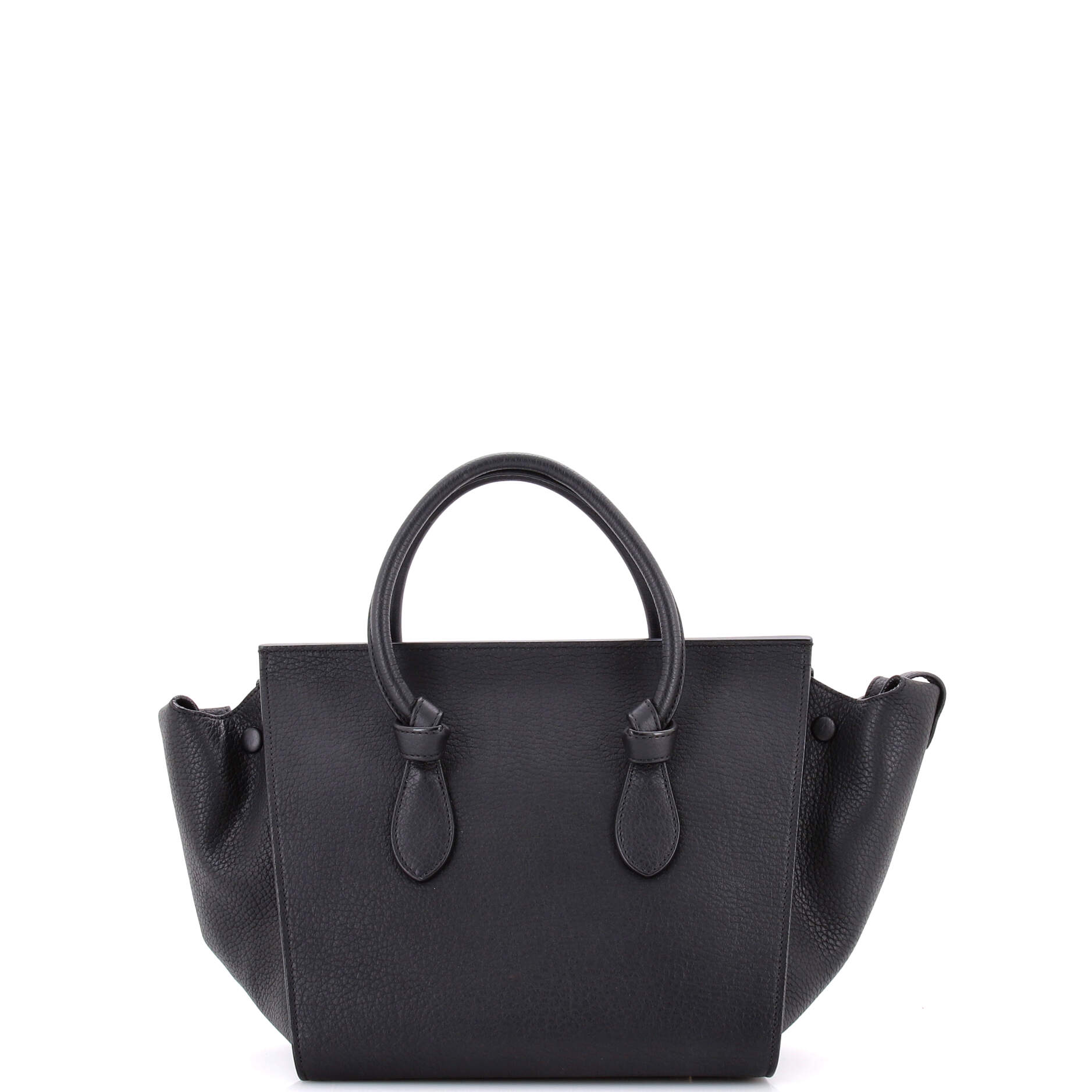 Pre-Loved Celine Tie Knot Tote Grainy Leather Small - Image 3