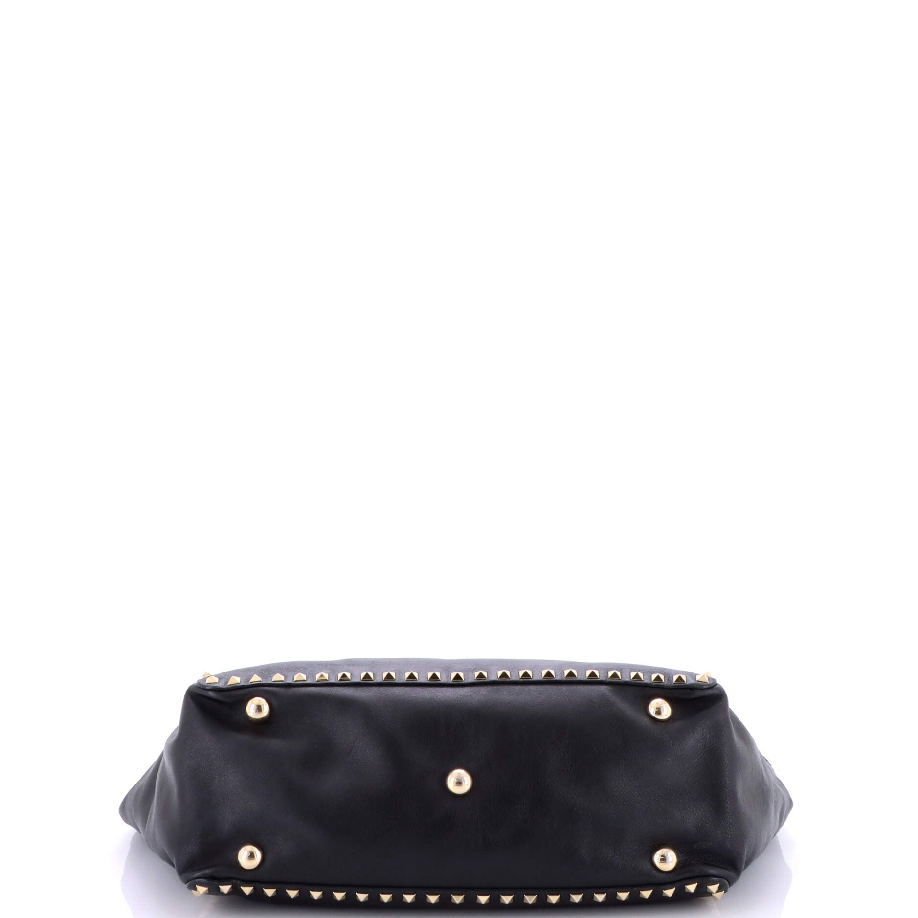 Pre-Loved Valentino Rockstud Tote Soft Leather Medium - Image 4