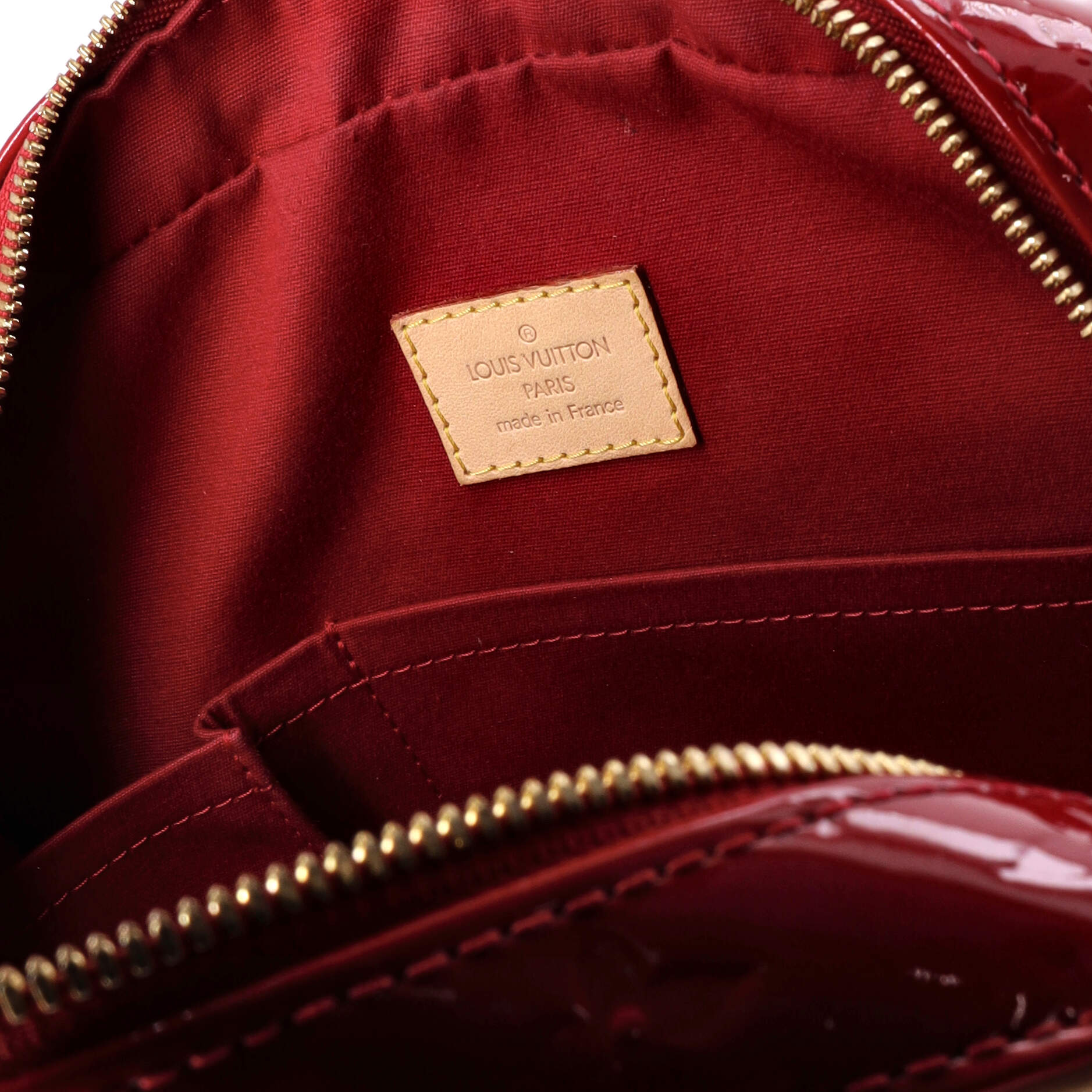 Pre-Loved Louis Vuitton Summit Drive Handbag Monogram Vernis - Image 7