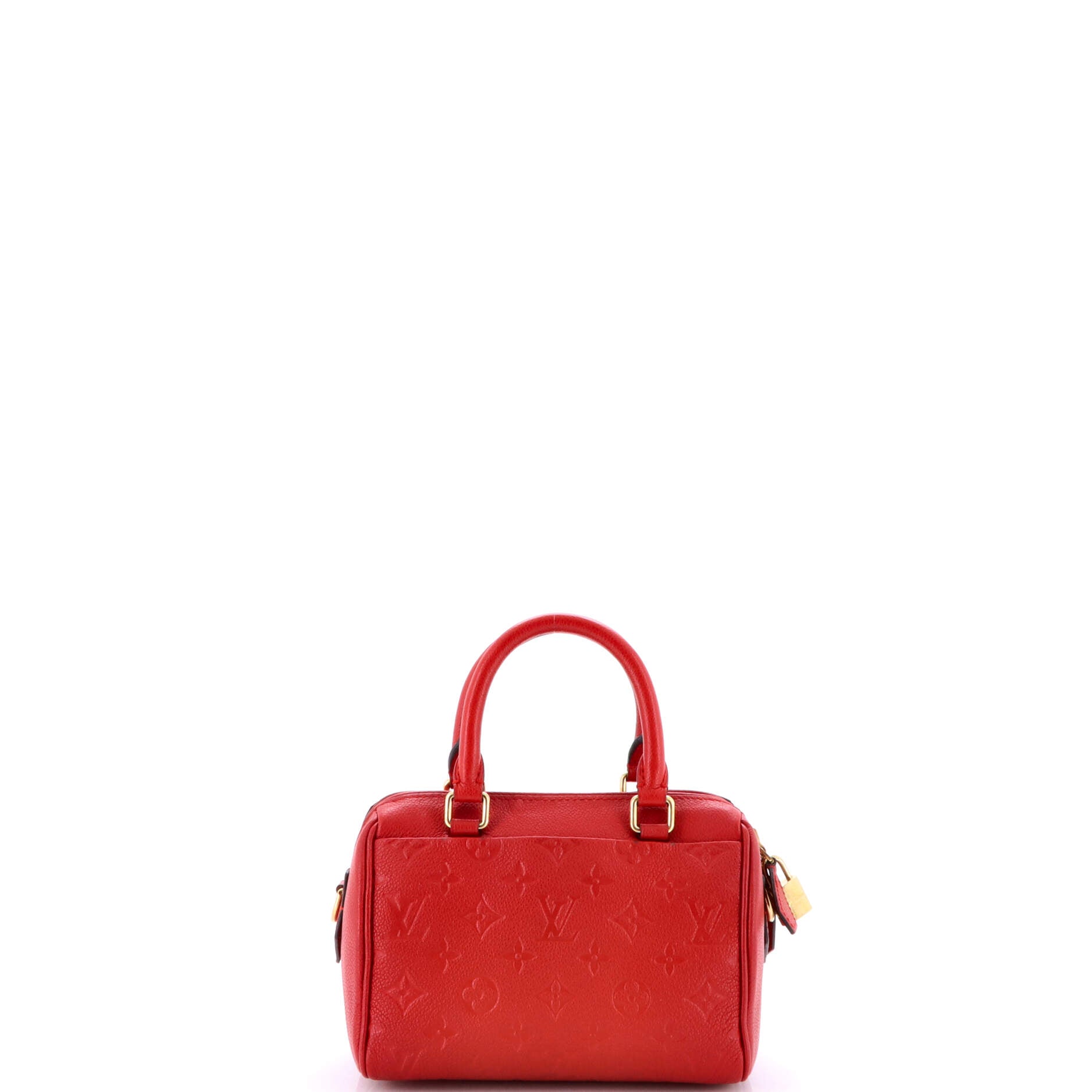 Pre-Loved Louis Vuitton Speedy Bandouliere NM Bag Monogram Empreinte Leather 20 - Image 3