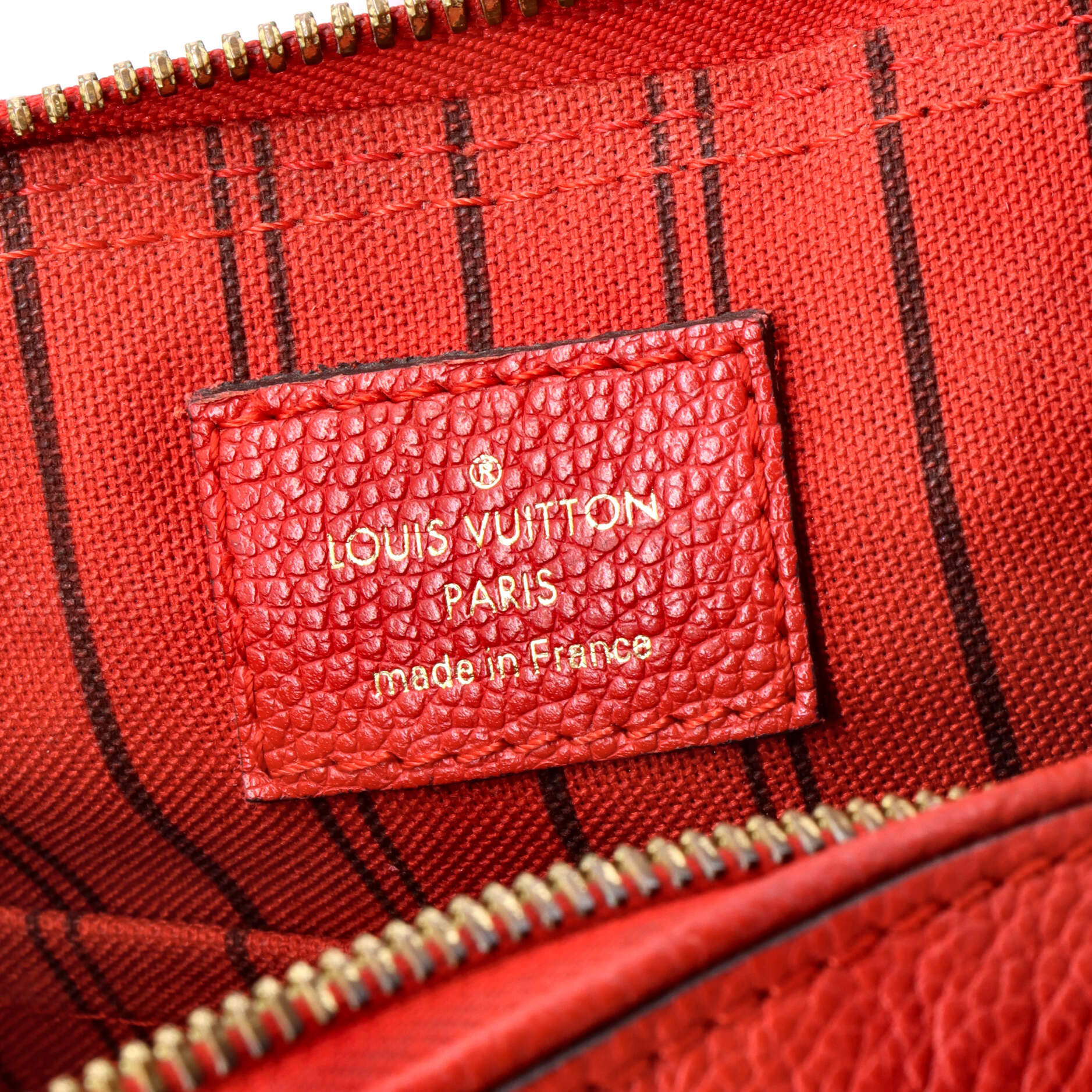 Pre-Loved Louis Vuitton Speedy Bandouliere NM Bag Monogram Empreinte Leather 20 - Image 8