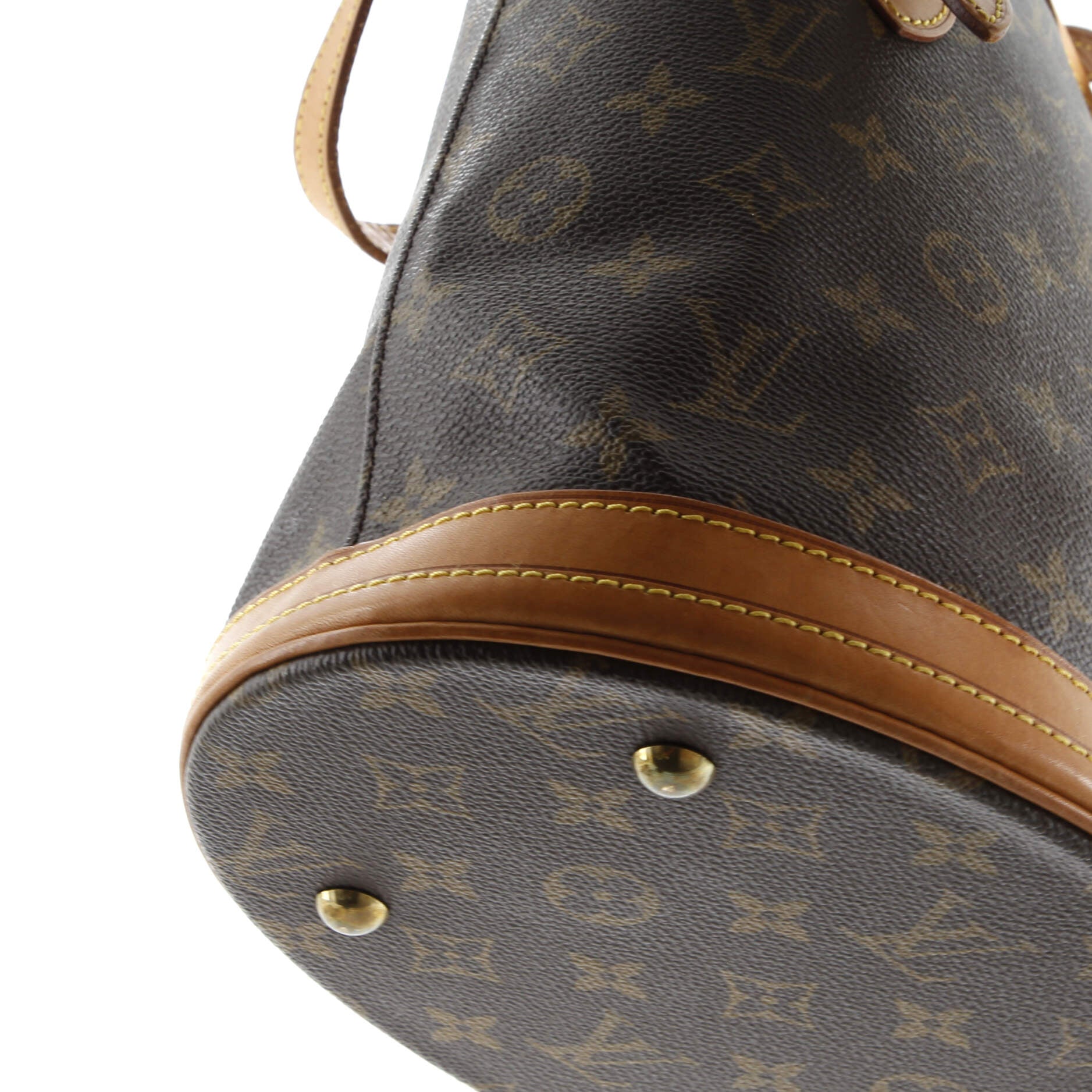 Pre-Loved Louis Vuitton Petit Bucket Bag Monogram Canvas - Image 15