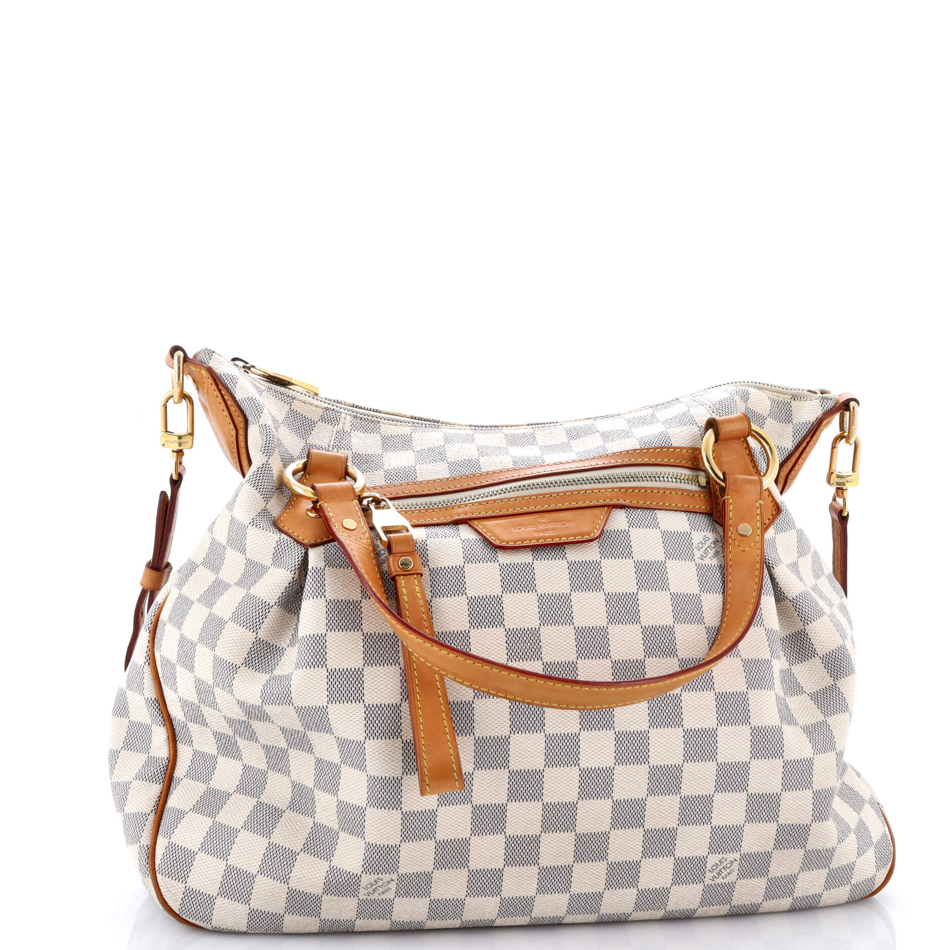 Pre-Loved Louis Vuitton Evora Handbag Damier GM - Image 2