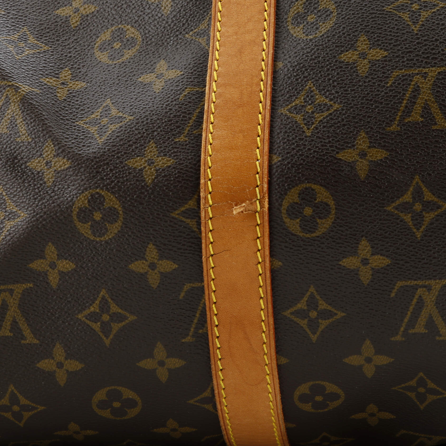 Pre-Loved Louis Vuitton Keepall Bandouliere Bag Monogram Canvas 55 - Image 8