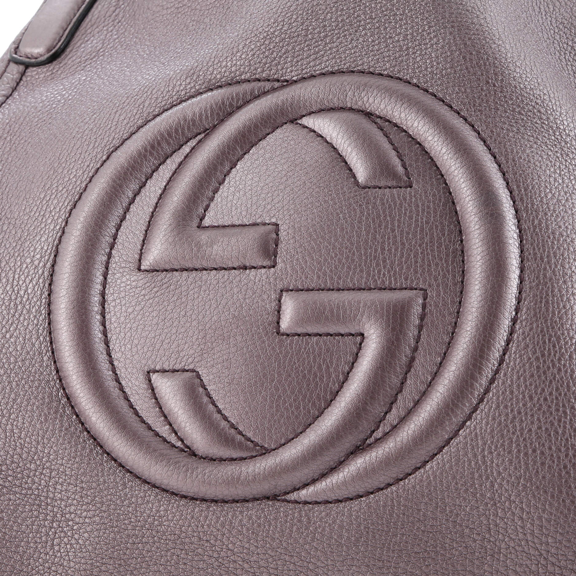 Pre-Loved Gucci Soho Shoulder Bag Leather Medium - Image 11