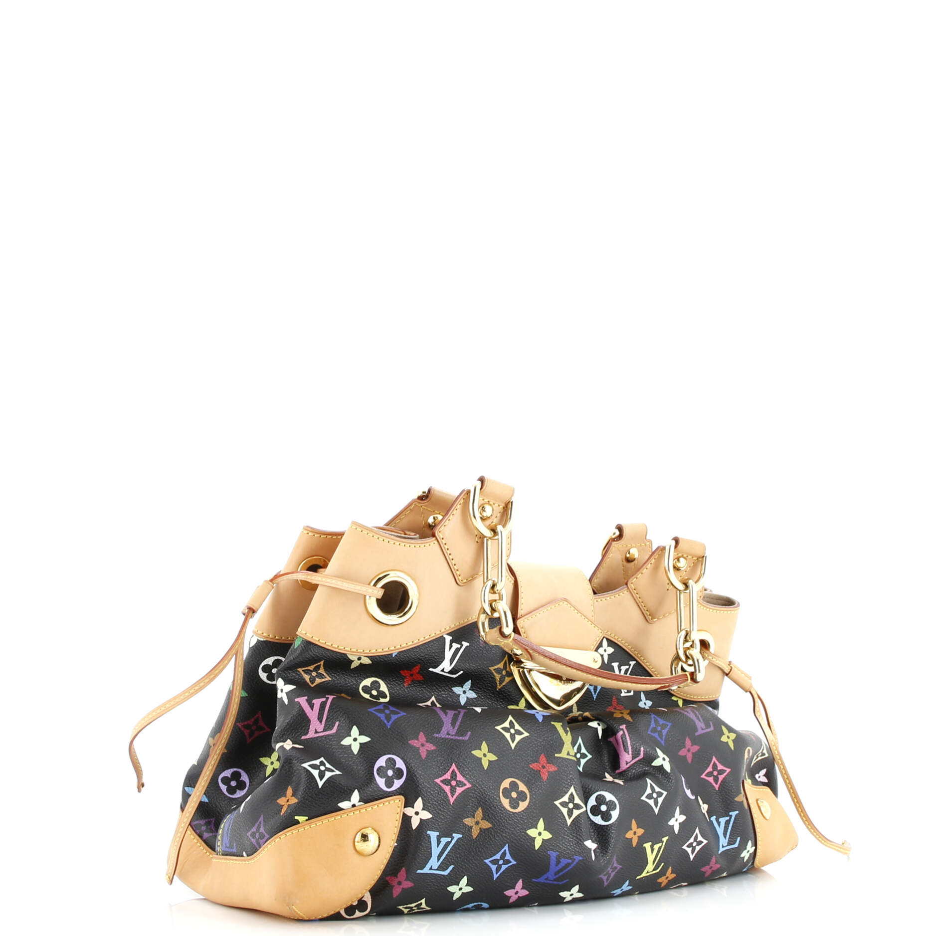 Pre-Loved Louis Vuitton Ursula Handbag Monogram Multicolor - Image 2