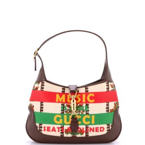 Pre-Loved Gucci 100 Jackie 1961 Hobo Limited Edition Canvas Small