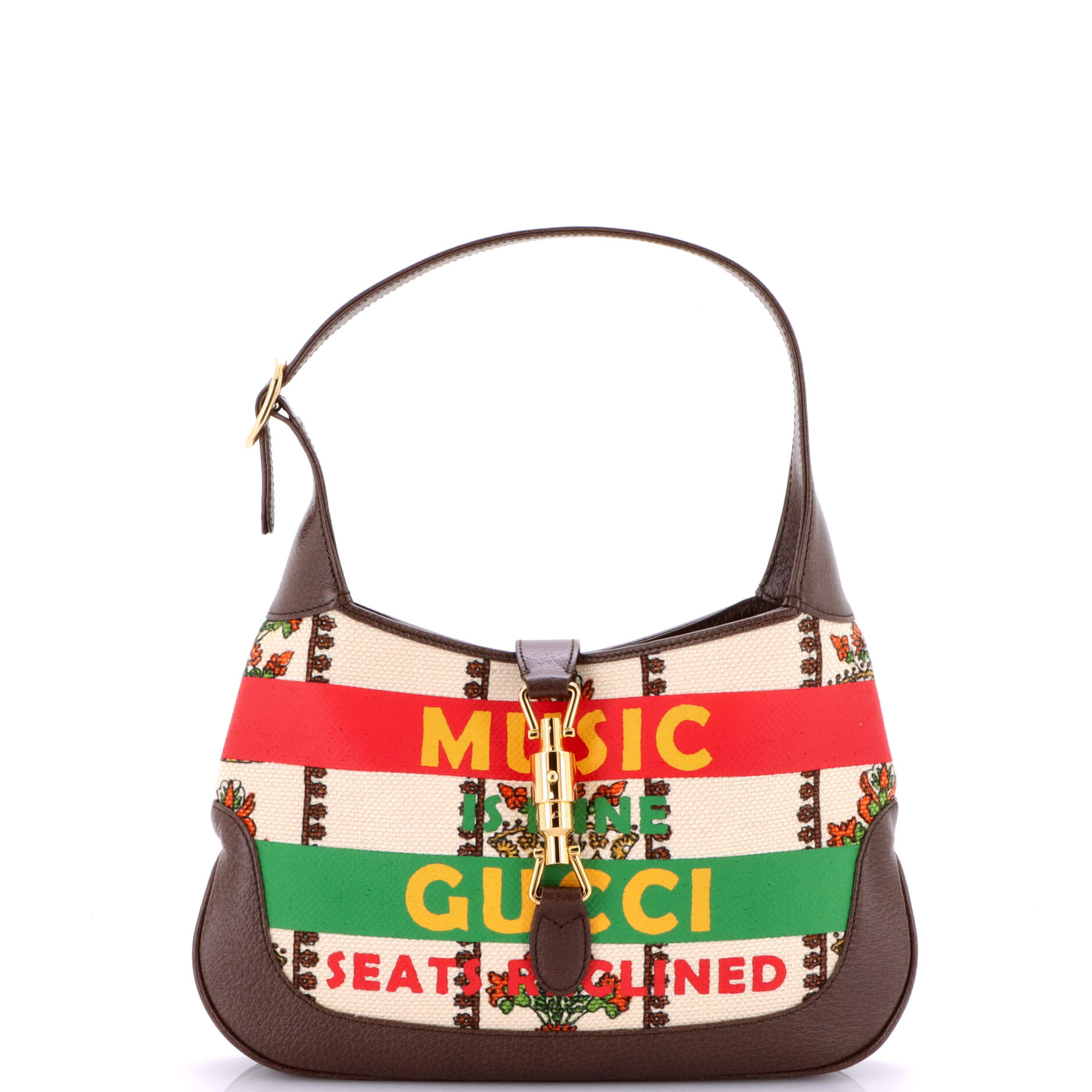 Pre-Loved Gucci 100 Jackie 1961 Hobo Limited Edition Canvas Small