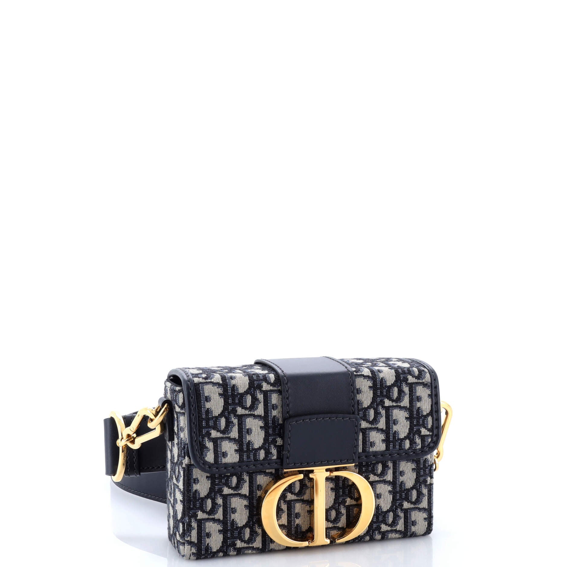 Pre-Loved Christian Dior 30 Montaigne Box Bag Oblique Canvas - Image 2