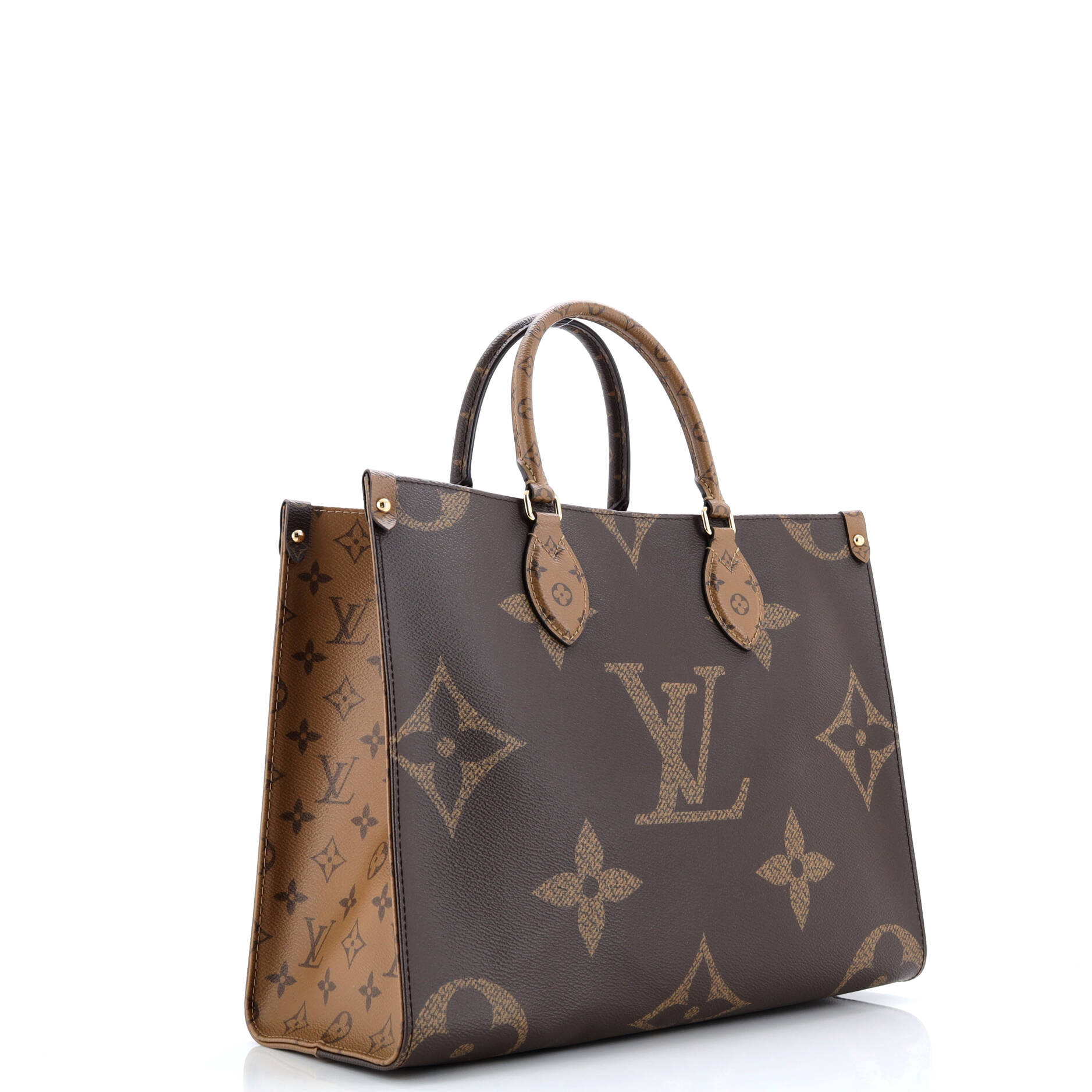 Pre-Loved Louis Vuitton OnTheGo Tote Reverse Monogram Giant MM - Image 2