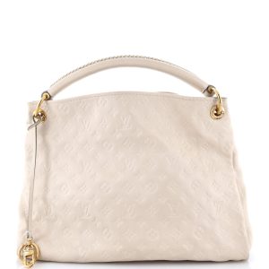 Pre-Loved Louis Vuitton Artsy Handbag Monogram Empreinte Leather MM