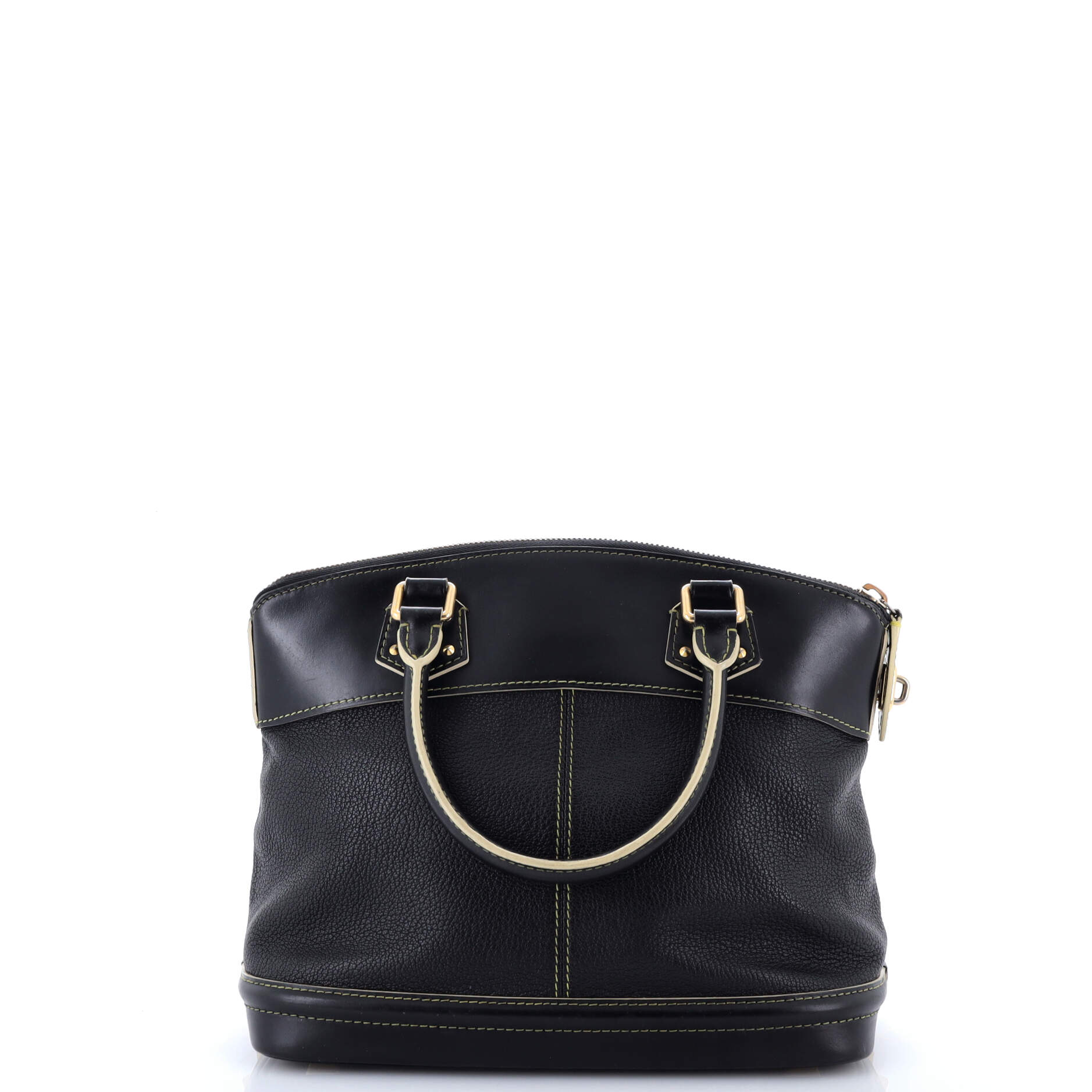 Pre-Loved Louis Vuitton Suhali Lockit Handbag Leather PM - Image 3