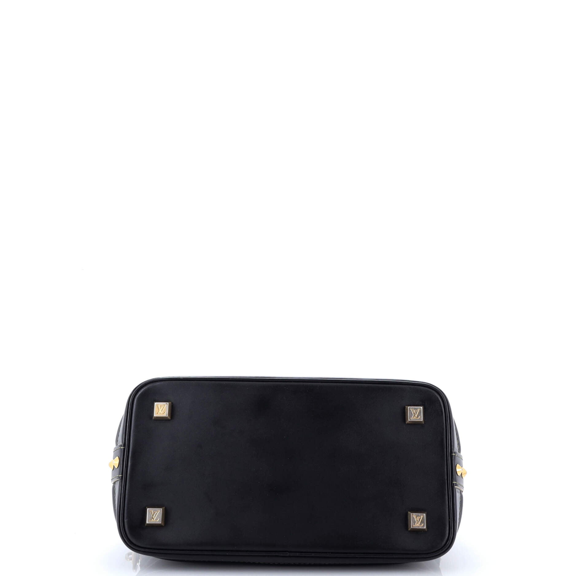 Pre-Loved Louis Vuitton Suhali Lockit Handbag Leather PM - Image 4