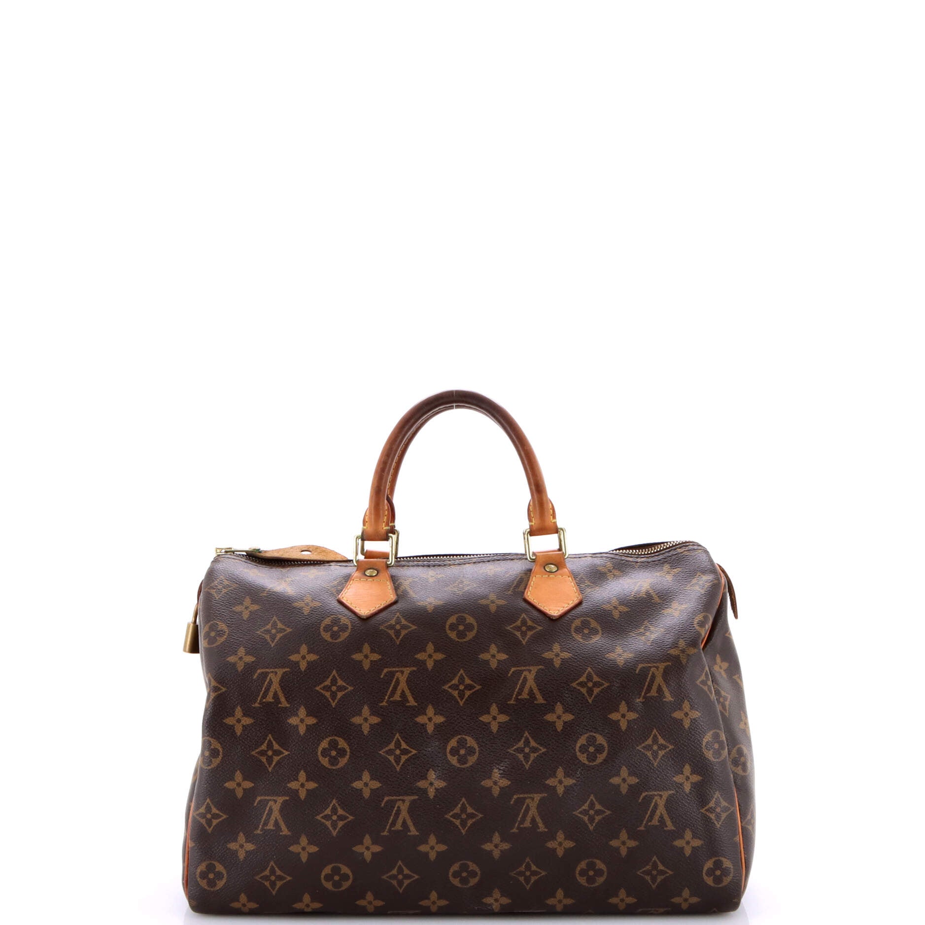 Pre-Loved Louis Vuitton Speedy Handbag Monogram Canvas 35 - Image 3