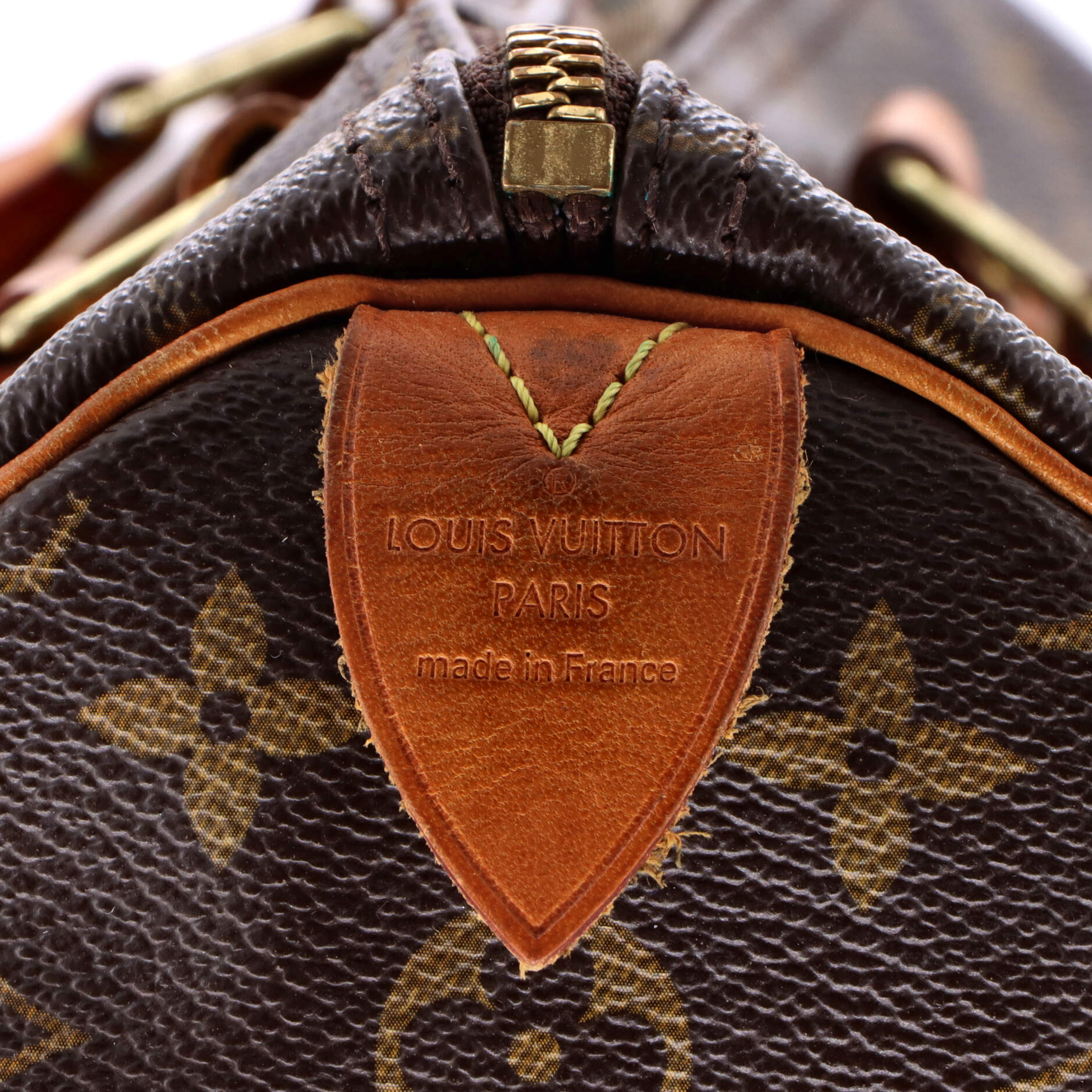 Pre-Loved Louis Vuitton Speedy Handbag Monogram Canvas 35 - Image 8
