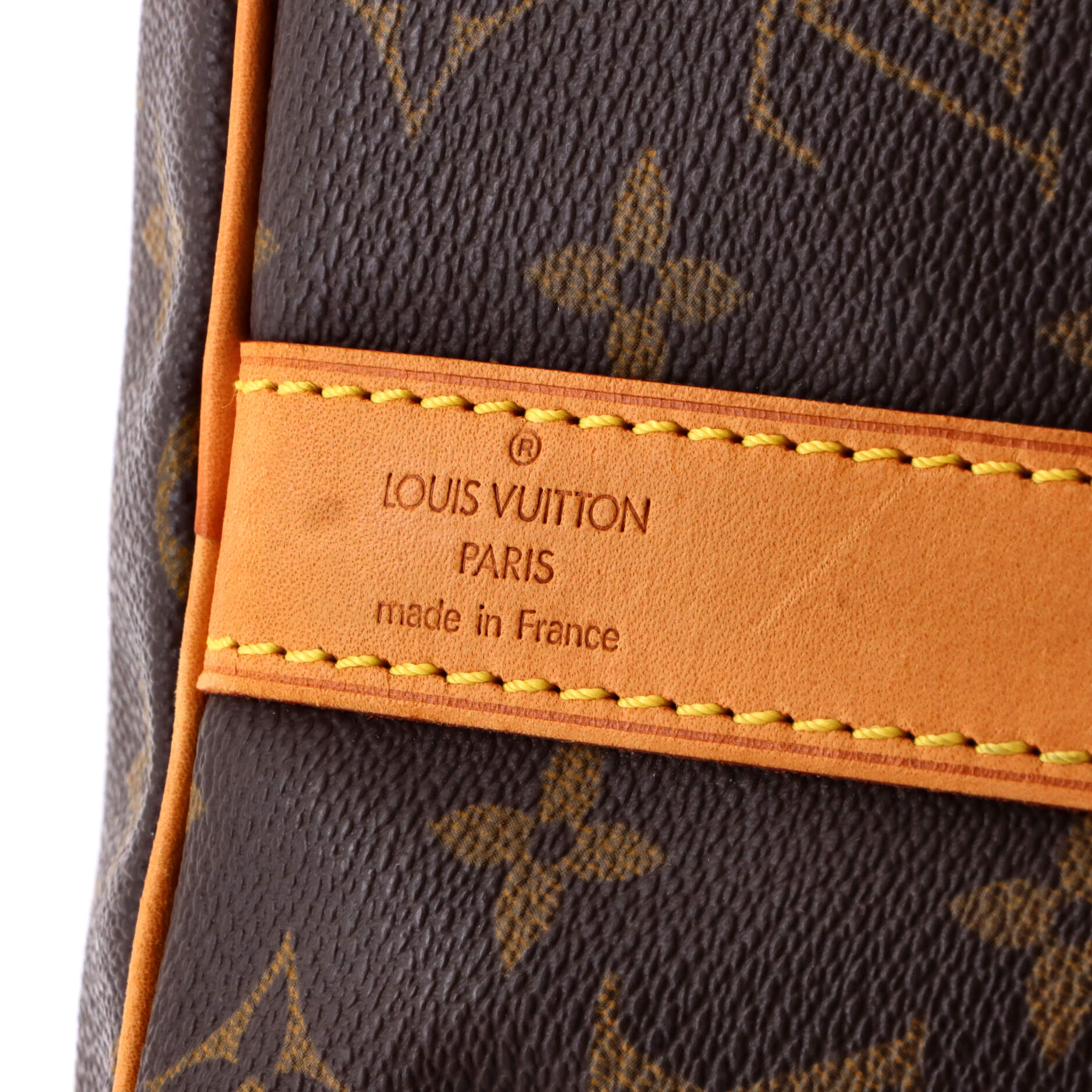 Pre-Loved Louis Vuitton Keepall Bandouliere Bag Monogram Canvas 45 - Image 7