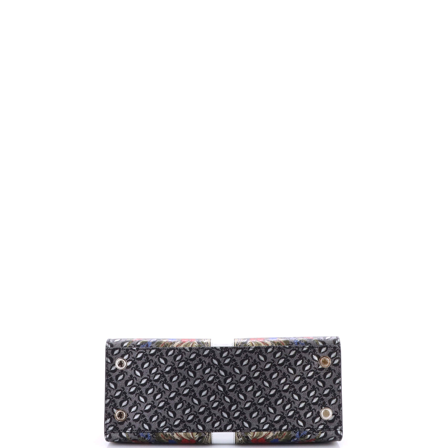 Pre-Loved Louis Vuitton City Steamer Handbag Floral Printed Epi Leather MM - Image 4