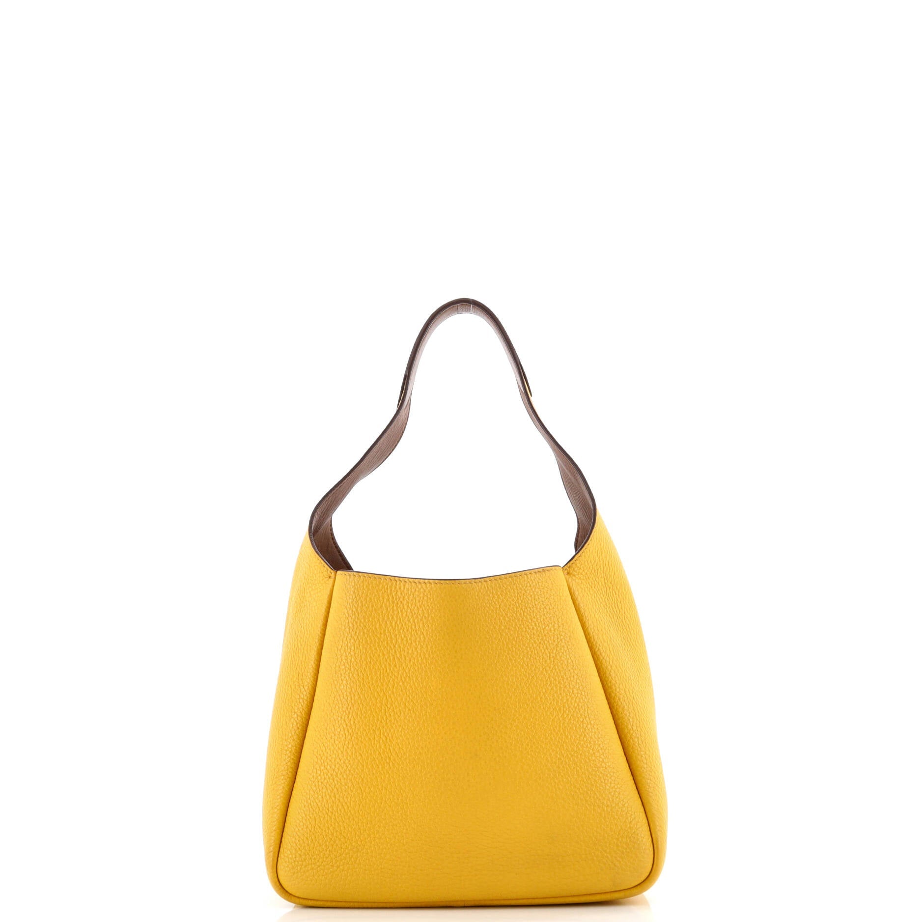 Pre-Loved Prada Dynamique Hobo Vitello Daino Small - Image 3