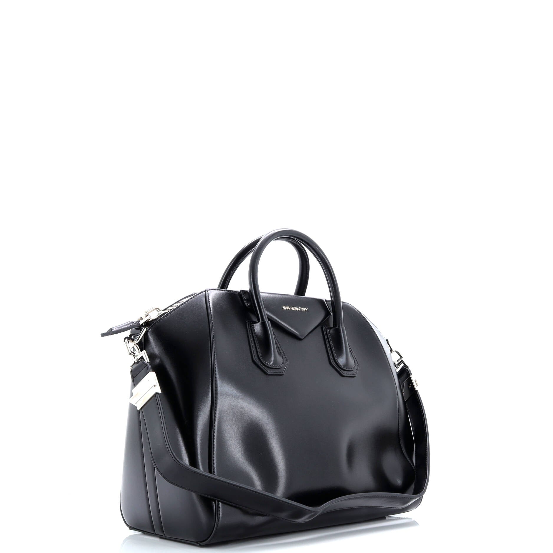 Pre-Loved Givenchy Antigona Bag Glazed Leather Medium - Image 2