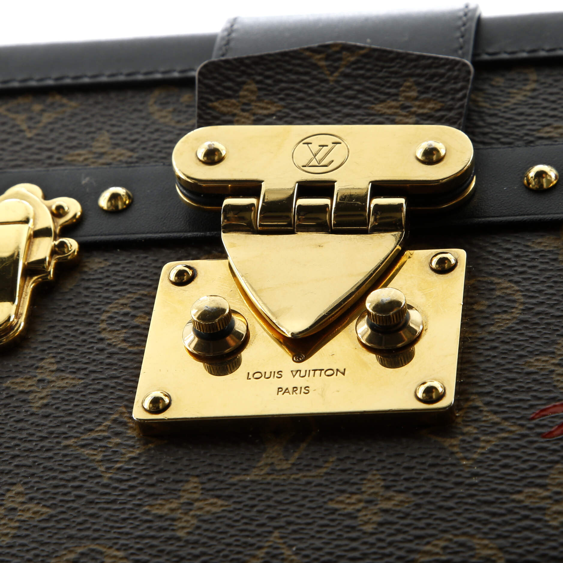 Pre-Loved Louis Vuitton Petite Malle Handbag Monogram Canvas - Image 6