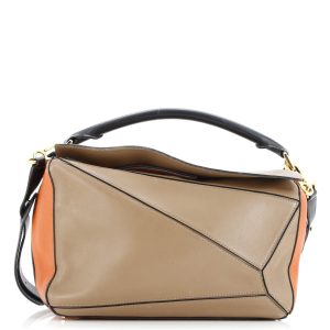 Pre-Loved Loewe Puzzle Bag Leather Medium