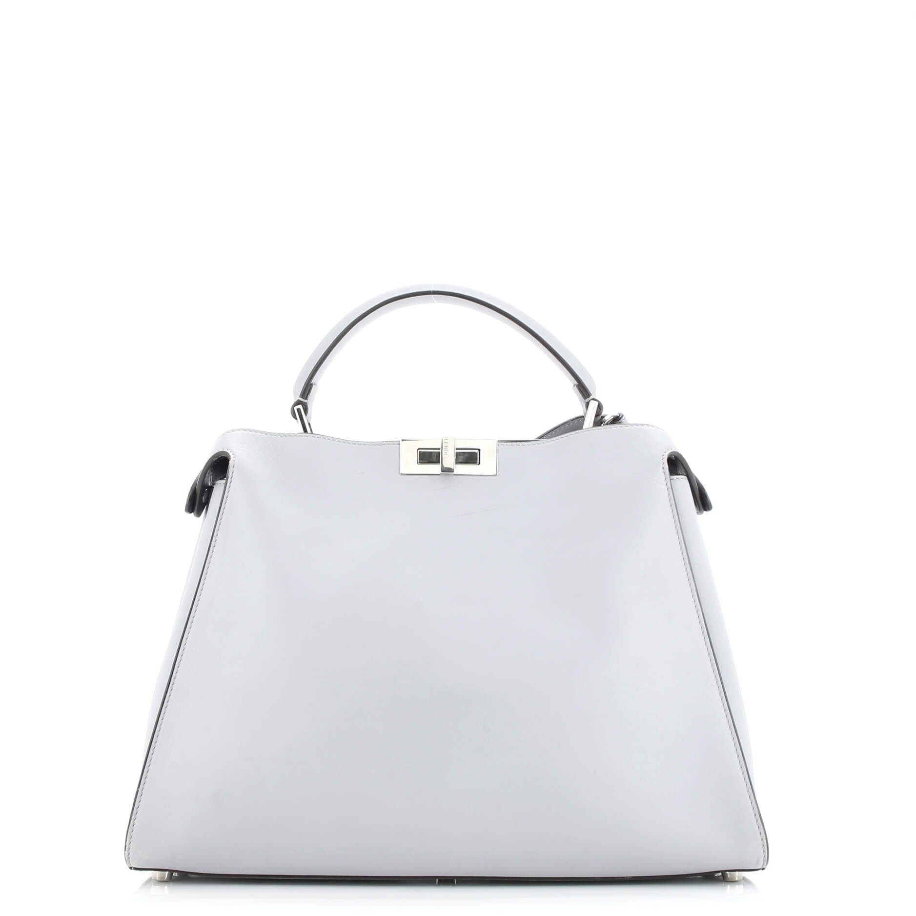 Pre-Loved Fendi Peekaboo Essential Bag Leather Large - Image 6