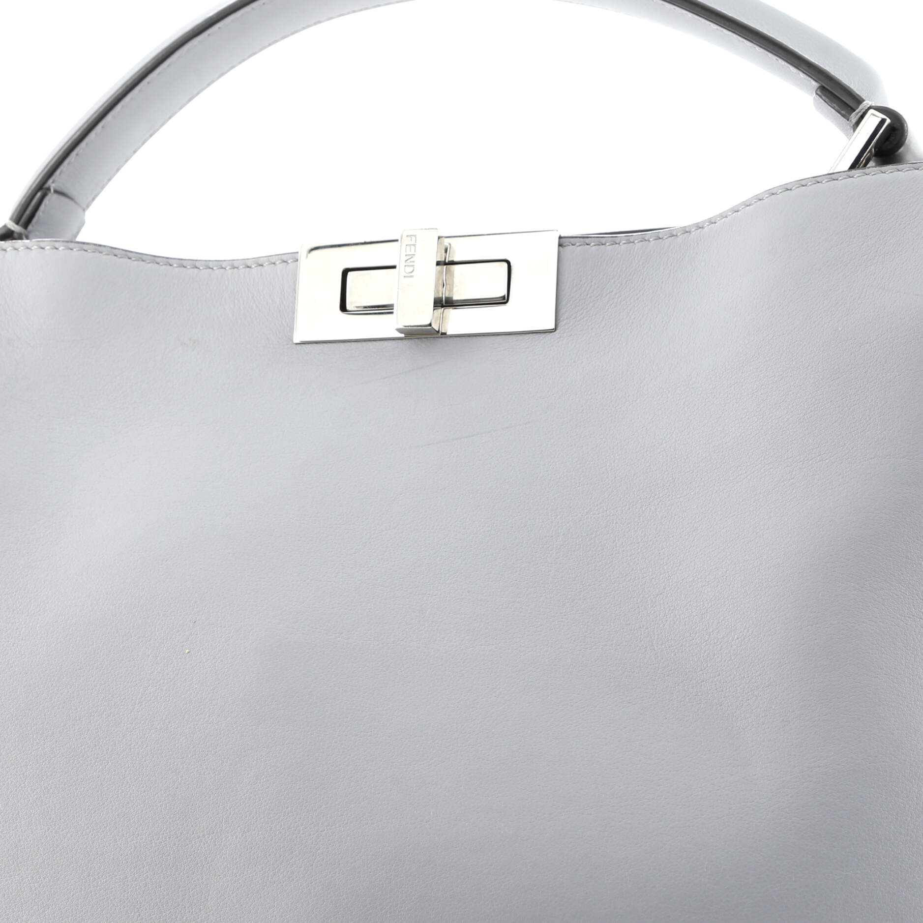 Pre-Loved Fendi Peekaboo Essential Bag Leather Large - Image 11