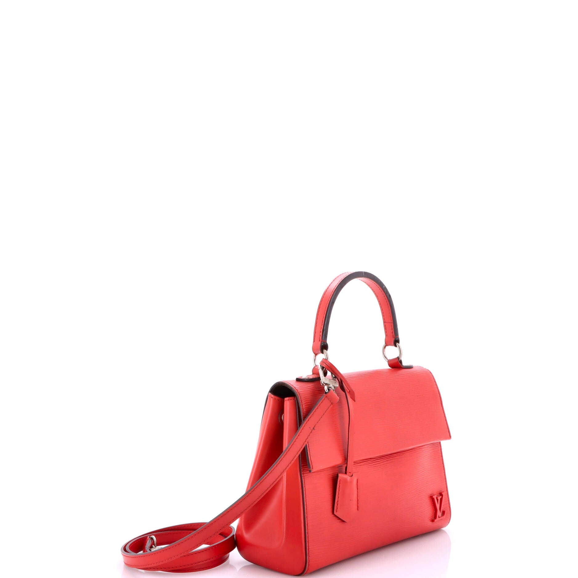 Pre-Loved Louis Vuitton Cluny Top Handle Bag Epi Leather BB - Image 2