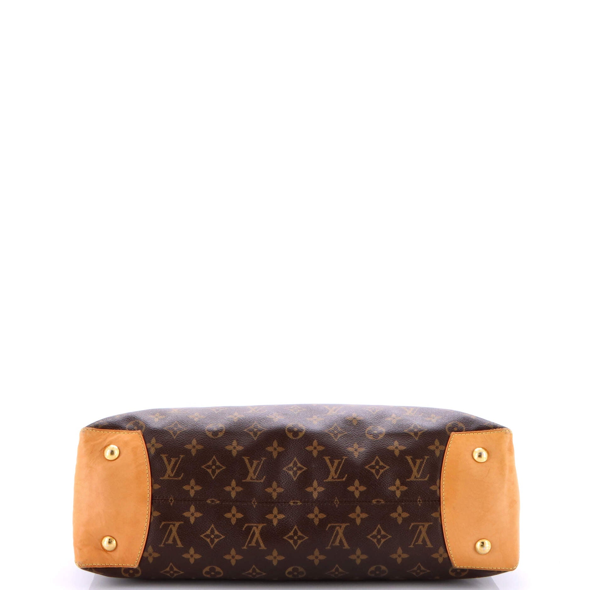 Pre-Loved Louis Vuitton Wilshire Handbag Monogram Canvas GM - Image 4