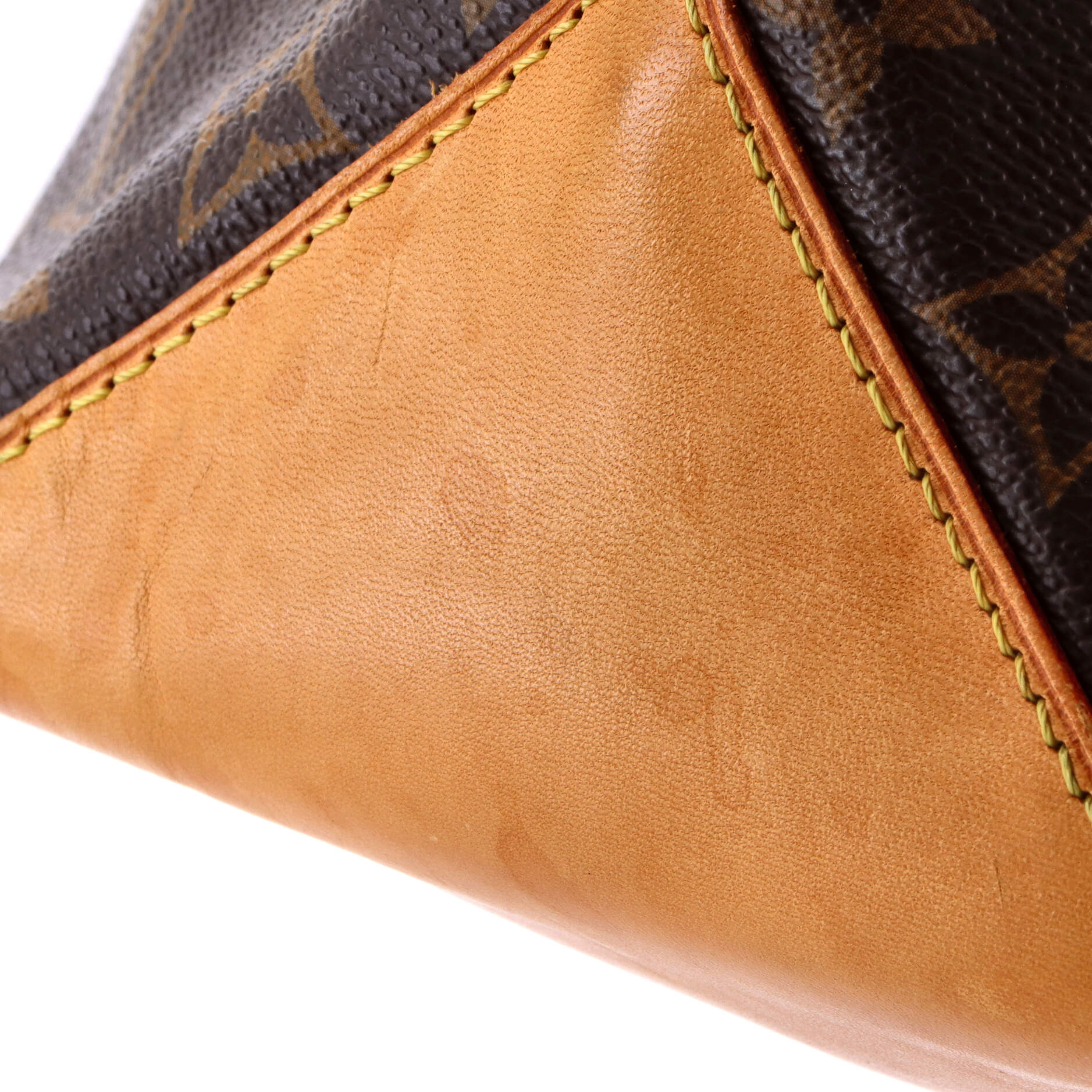 Pre-Loved Louis Vuitton Wilshire Handbag Monogram Canvas GM - Image 6