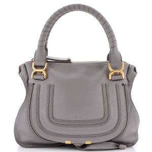 Pre-Loved Chloe Marcie Satchel Leather Medium