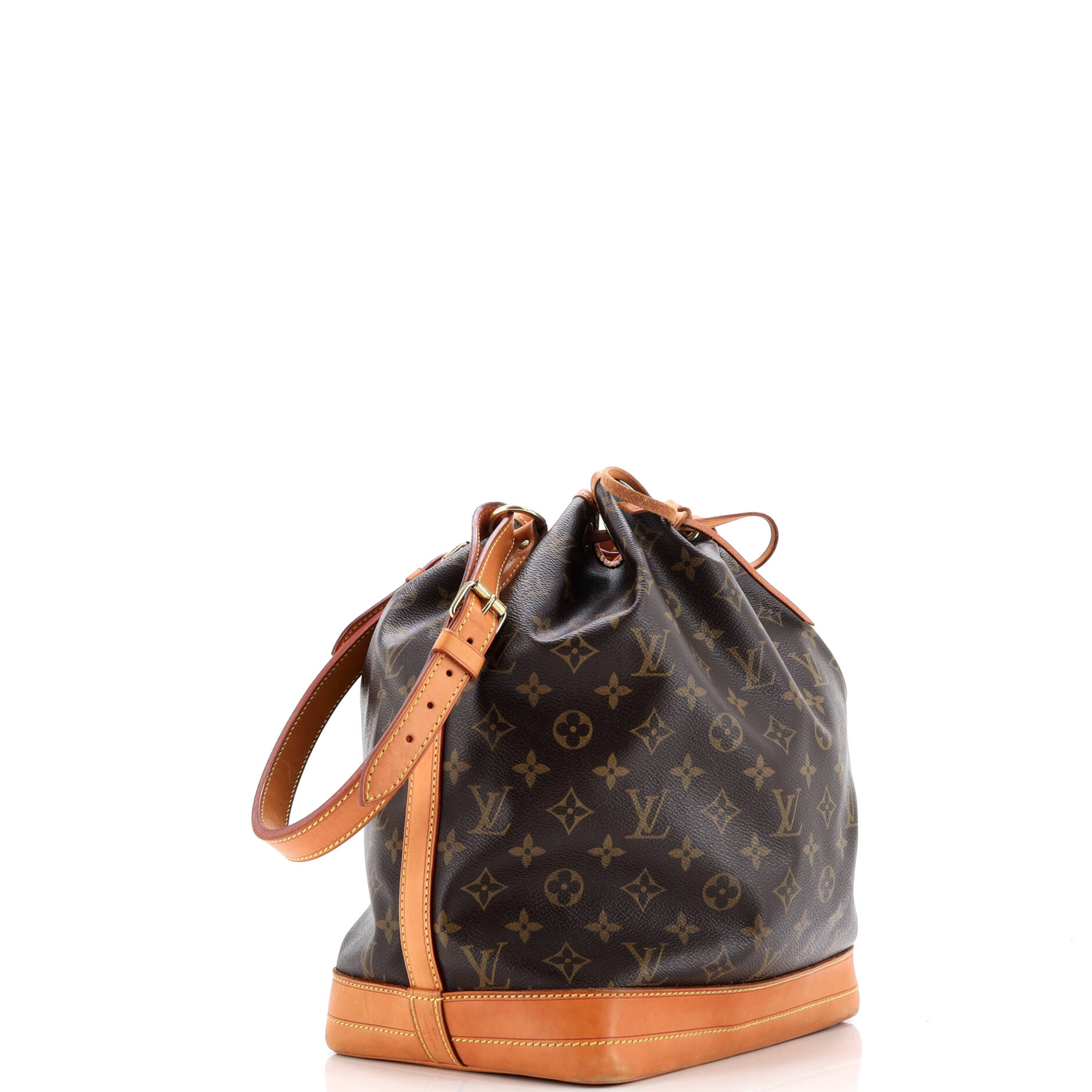 Pre-Loved Louis Vuitton Noe Handbag Monogram Canvas Large - Image 2