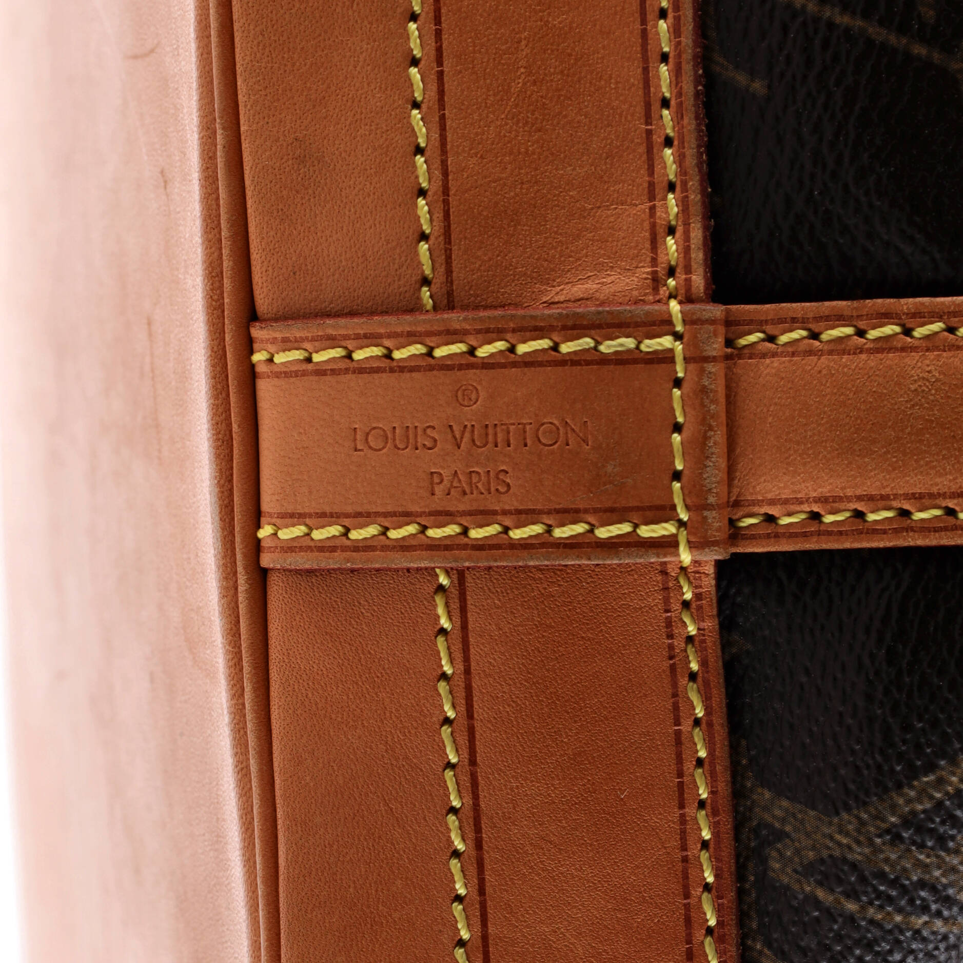 Pre-Loved Louis Vuitton Noe Handbag Monogram Canvas Large - Image 7