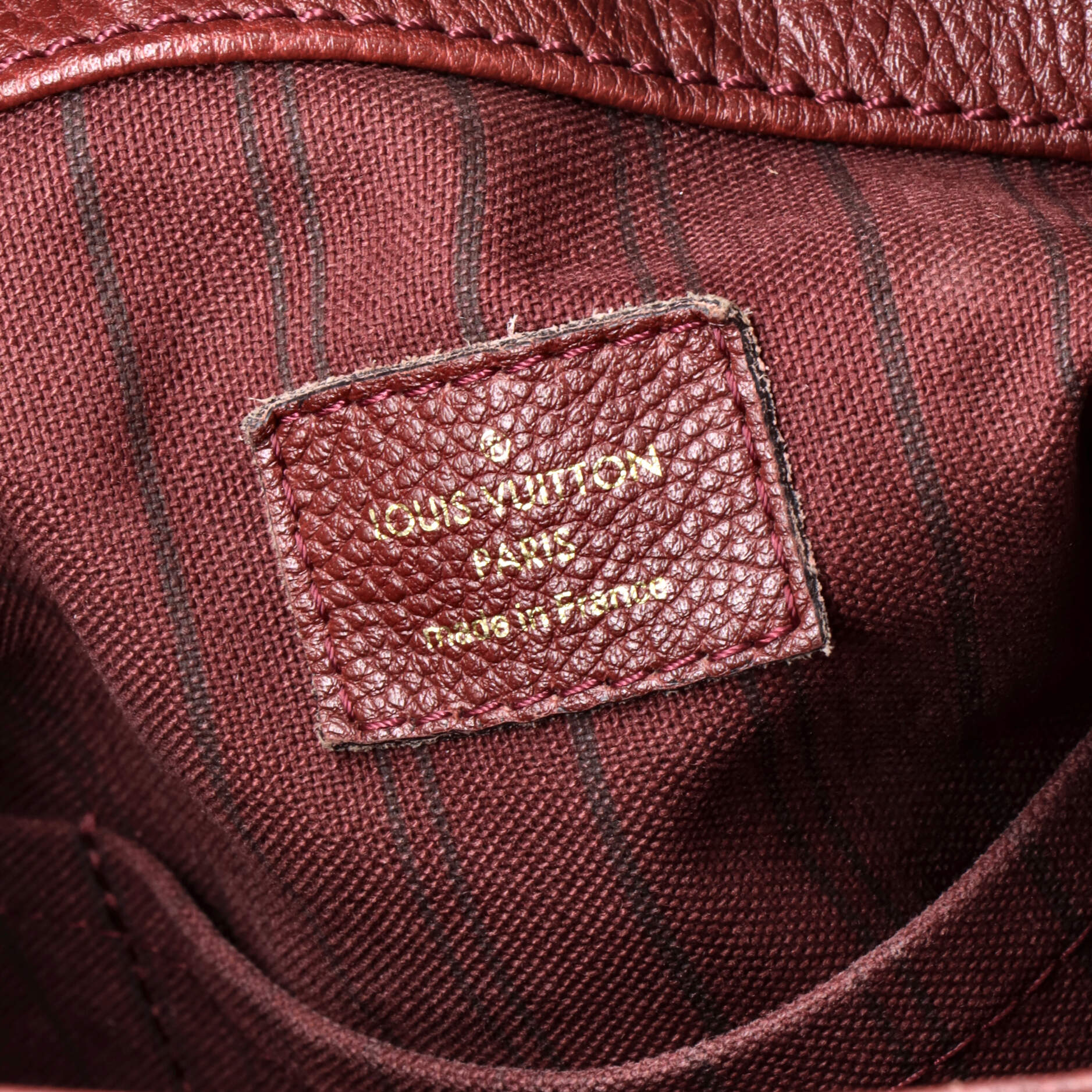 Pre-Loved Louis Vuitton Artsy Handbag Monogram Empreinte Leather MM - Image 6