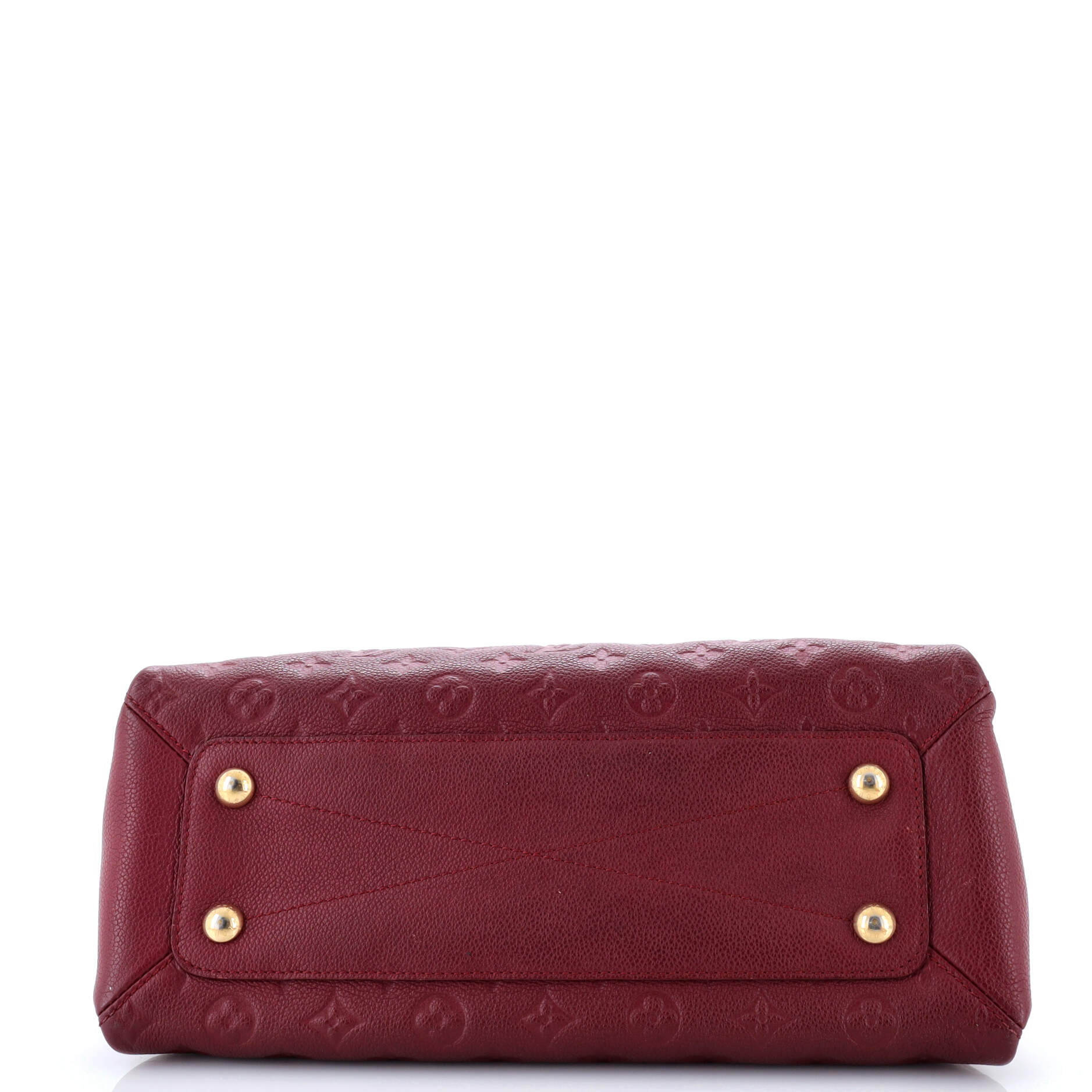 Pre-Loved Louis Vuitton Vosges Handbag Whipstitch Monogram Empreinte Leather MM - Image 4