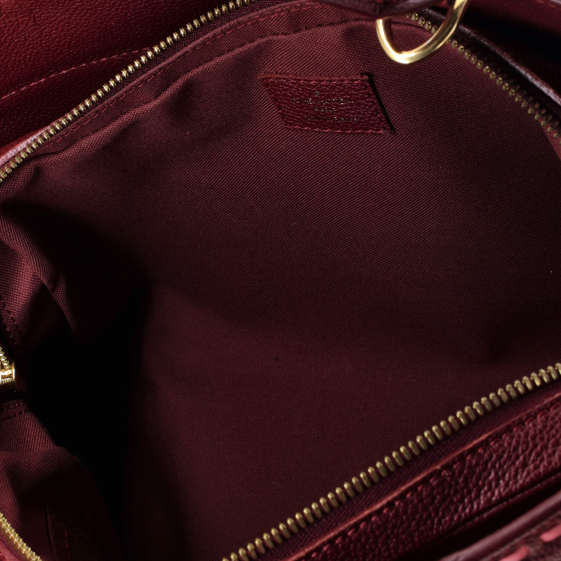 Pre-Loved Louis Vuitton Vosges Handbag Whipstitch Monogram Empreinte Leather MM - Image 5