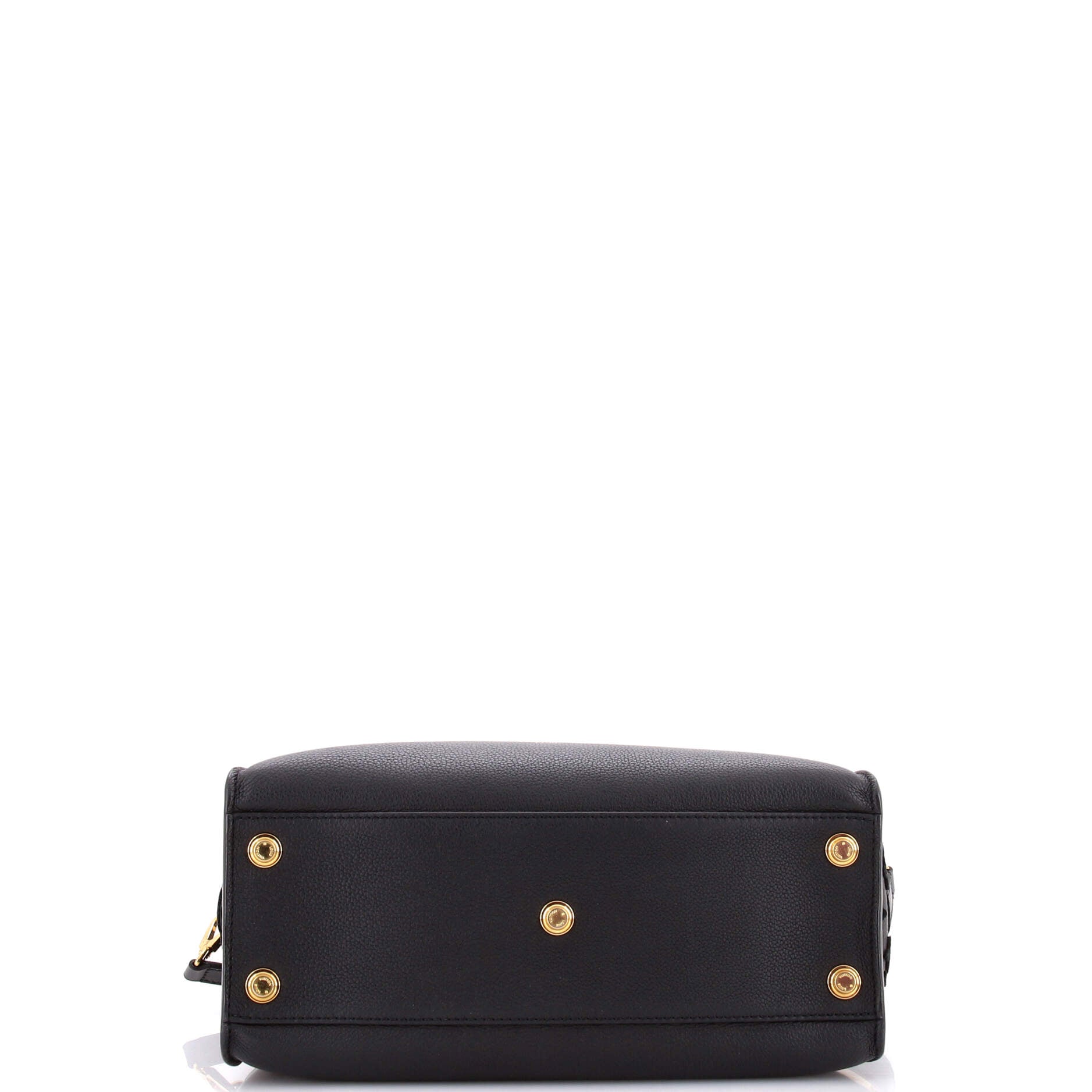 Pre-Loved Louis Vuitton On My Side Tote Monogram Tuffetage Leather MM - Image 4